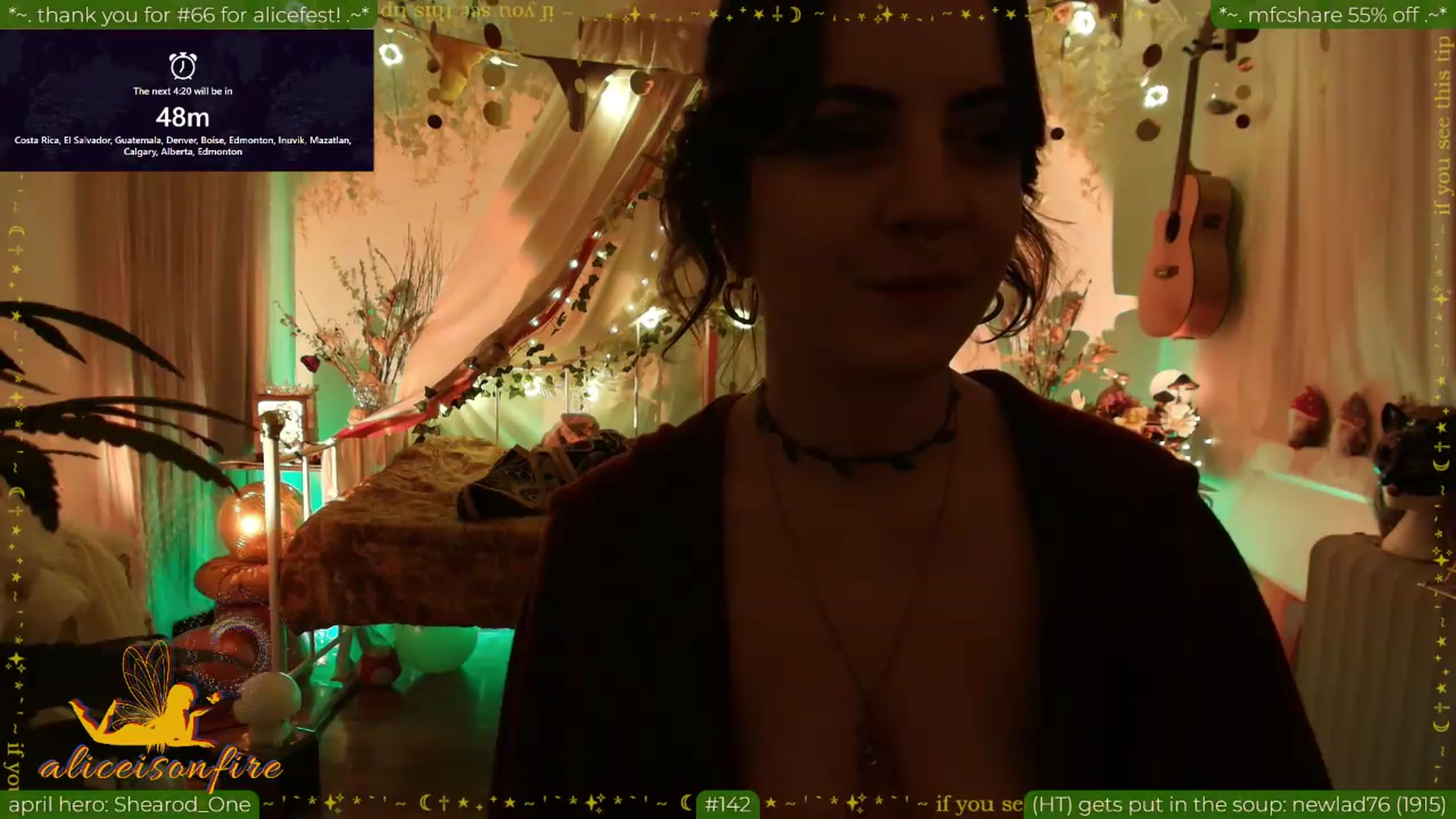 Gallery image thumbnail from aliceisonfire's myfreecams stream on, 04/21/2026, 11:42 image 9 of 20