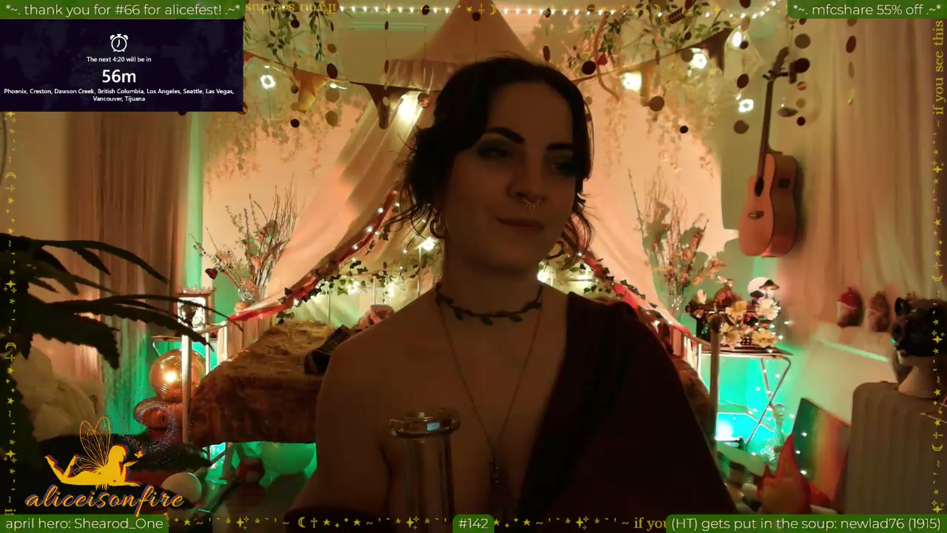 Gallery image thumbnail from aliceisonfire's myfreecams stream on, 04/21/2026, 11:42 image 14 of 20