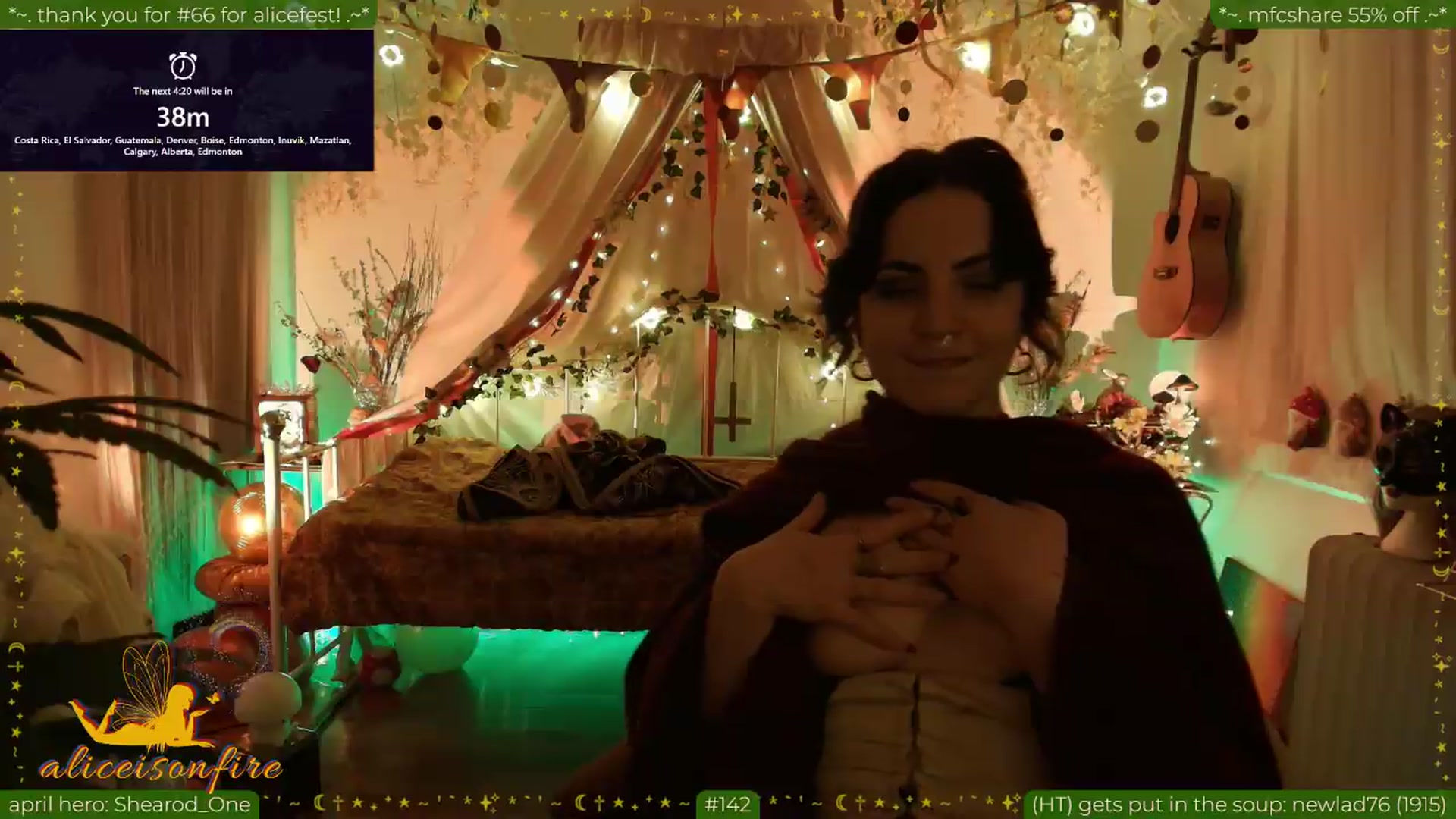 Gallery image thumbnail from aliceisonfire's myfreecams stream on, 04/21/2026, 11:42 image 10 of 20