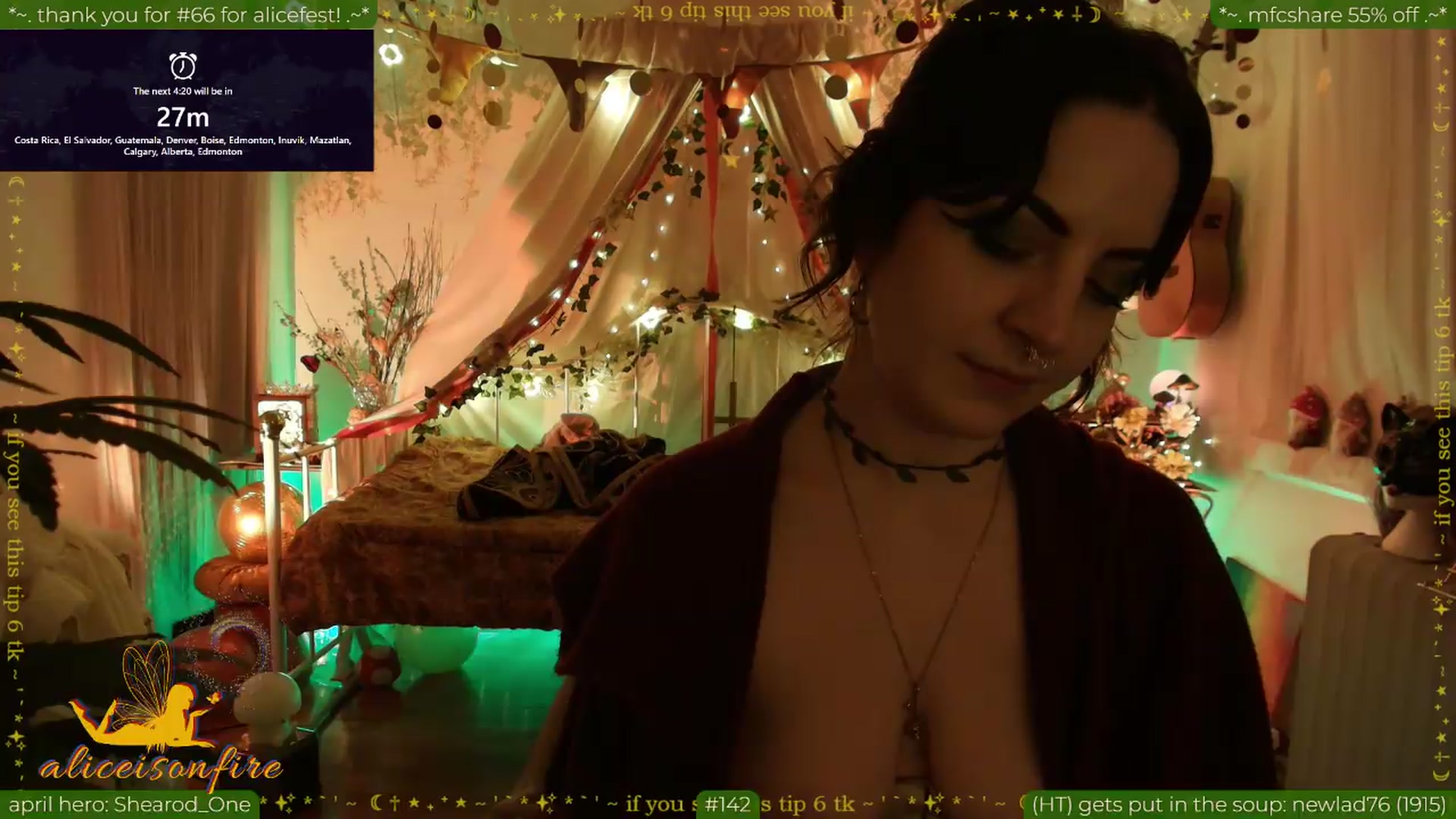Gallery image thumbnail from aliceisonfire's myfreecams stream on, 04/21/2026, 11:42 image 11 of 20