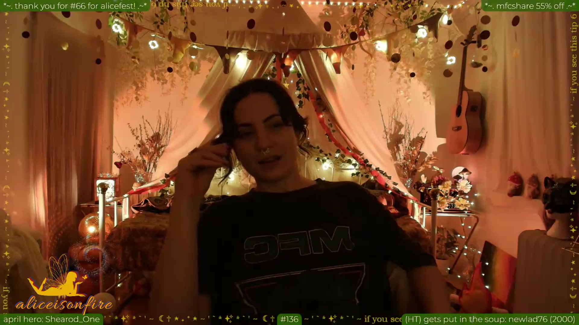 Gallery image thumbnail from aliceisonfire's myfreecams stream on, 04/23/2026, 10:53 image 6 of 20