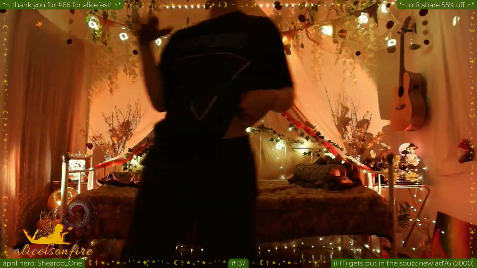 Gallery image thumbnail from aliceisonfire's myfreecams stream on, 04/23/2026, 10:53 image 4 of 20