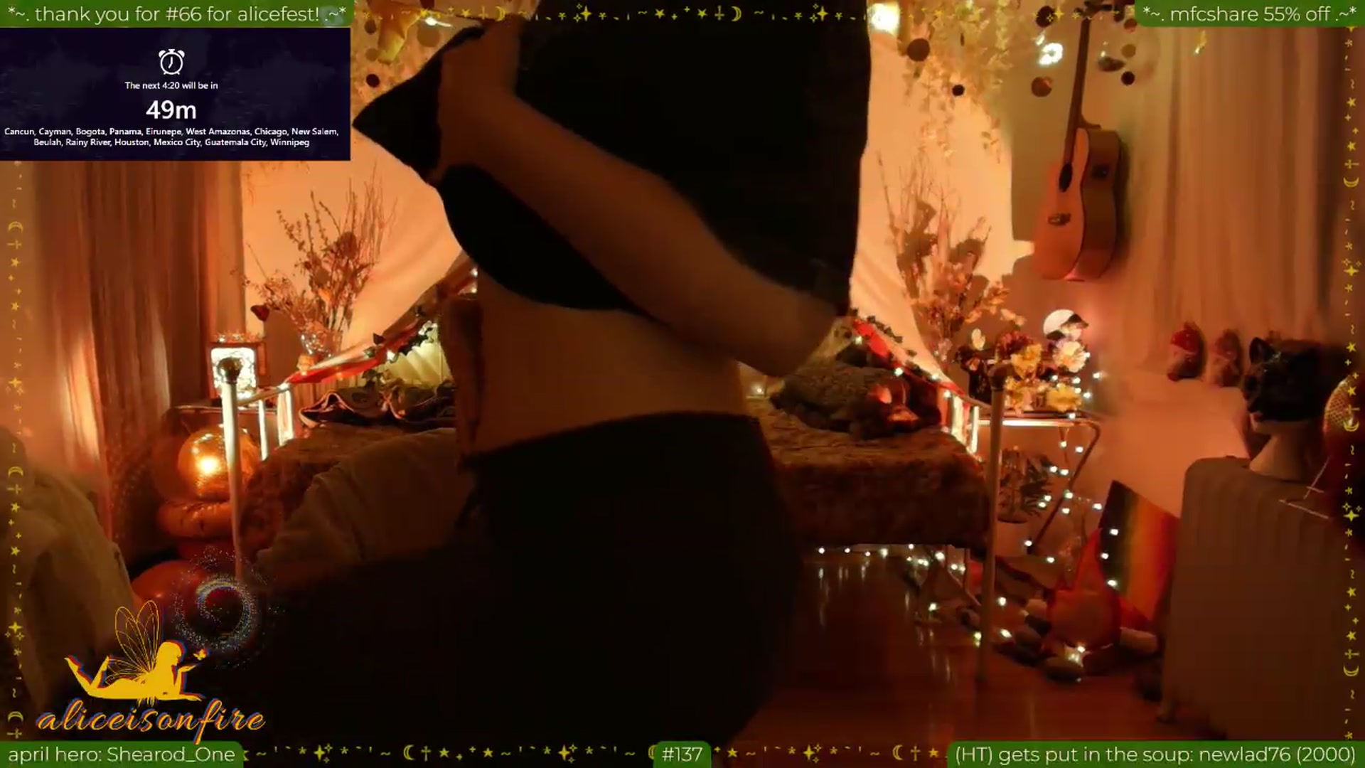 Gallery image thumbnail from aliceisonfire's myfreecams stream on, 04/23/2026, 10:53 image 2 of 20