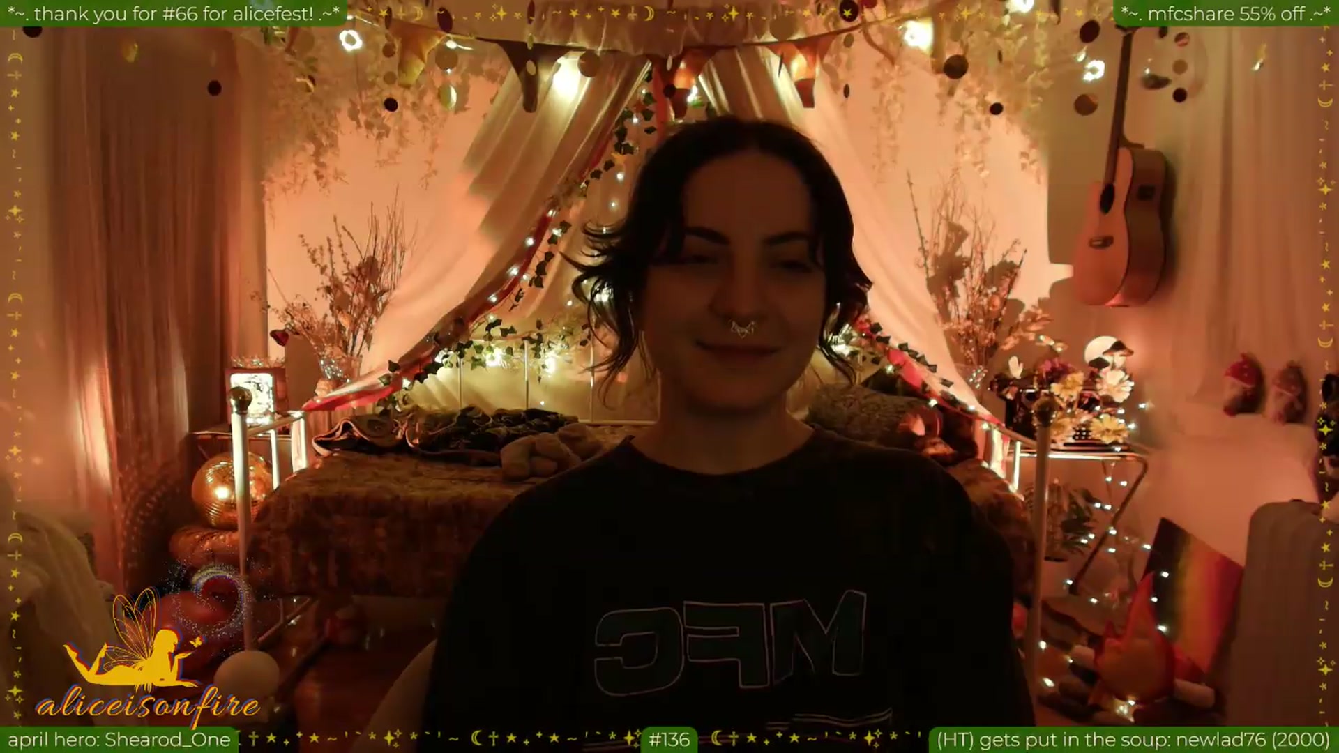 Gallery image thumbnail from aliceisonfire's myfreecams stream on, 04/23/2026, 10:53 image 15 of 20