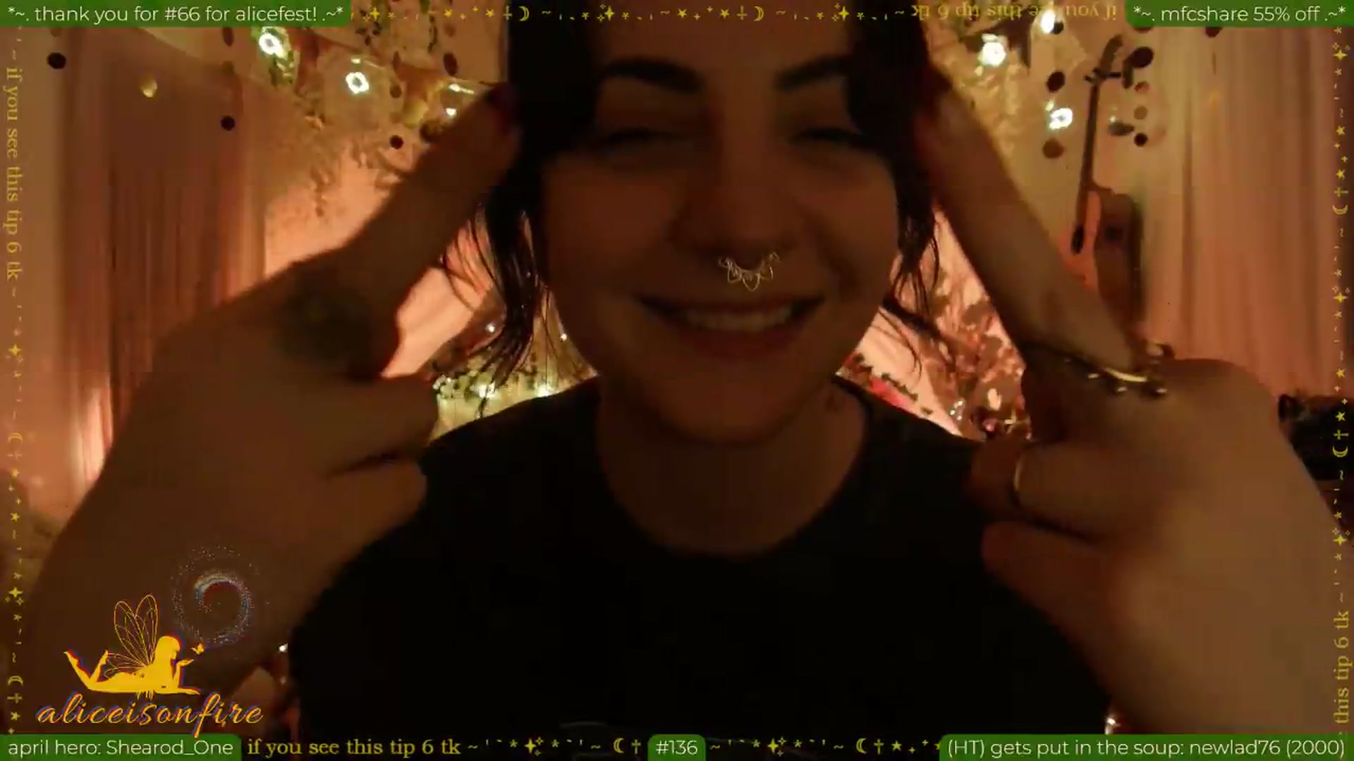 Gallery image thumbnail from aliceisonfire's myfreecams stream on, 04/23/2026, 10:53 image 5 of 20