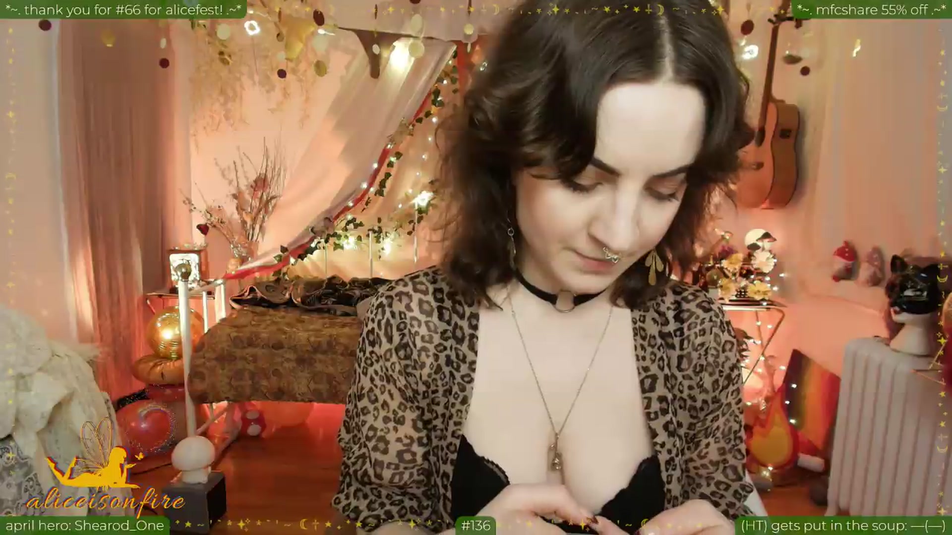 Gallery image thumbnail from aliceisonfire's myfreecams stream on, 04/24/2026, 07:12 image 3 of 20