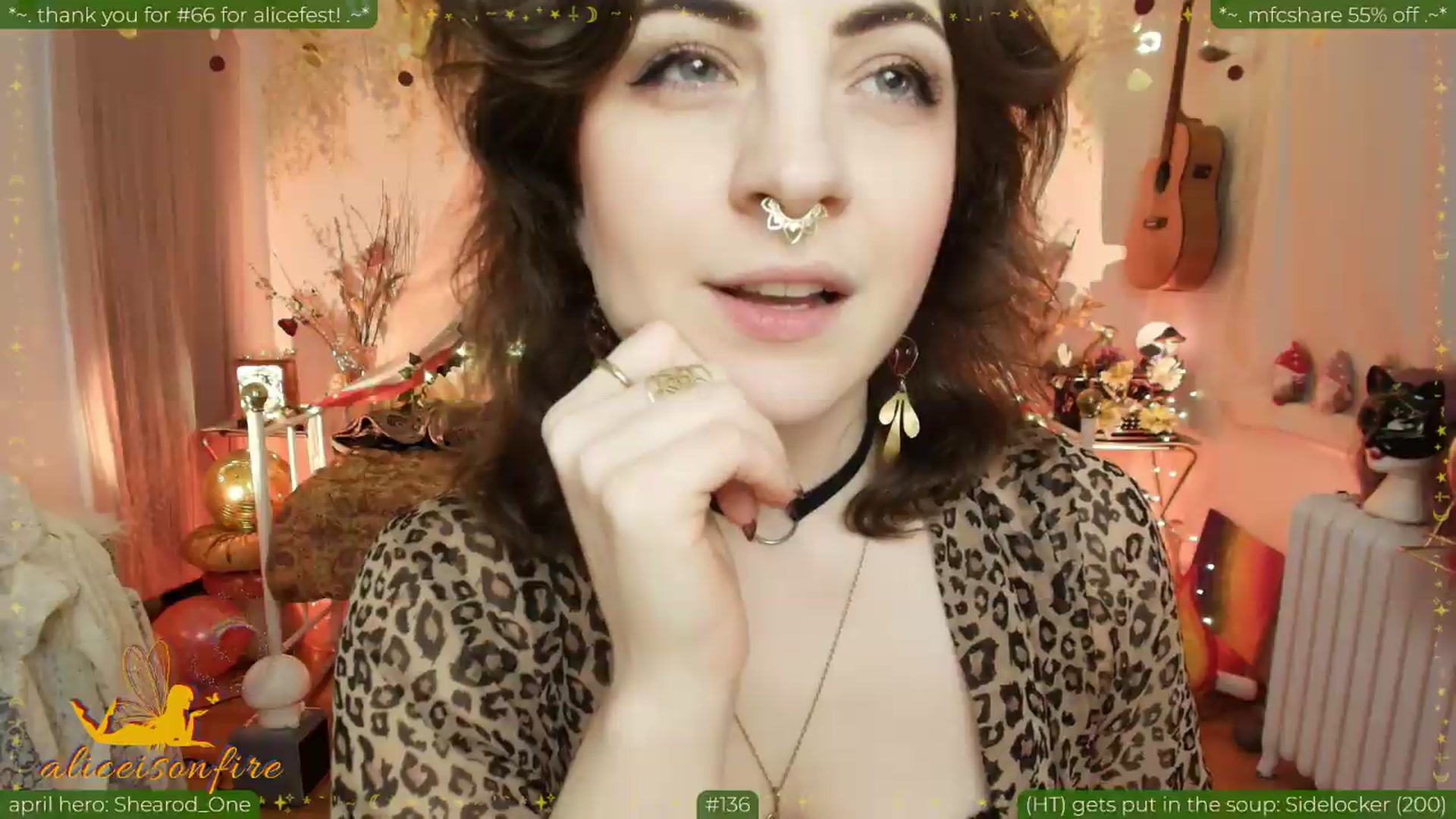 Gallery image thumbnail from aliceisonfire's myfreecams stream on, 04/24/2026, 07:12 image 18 of 20