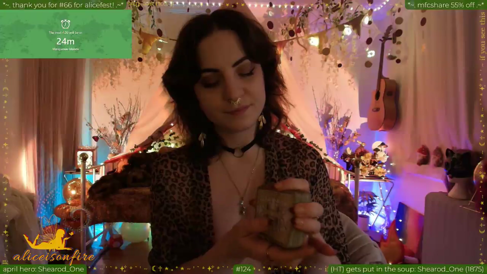 Gallery image thumbnail from aliceisonfire's myfreecams stream on, 04/24/2026, 15:00 image 13 of 20