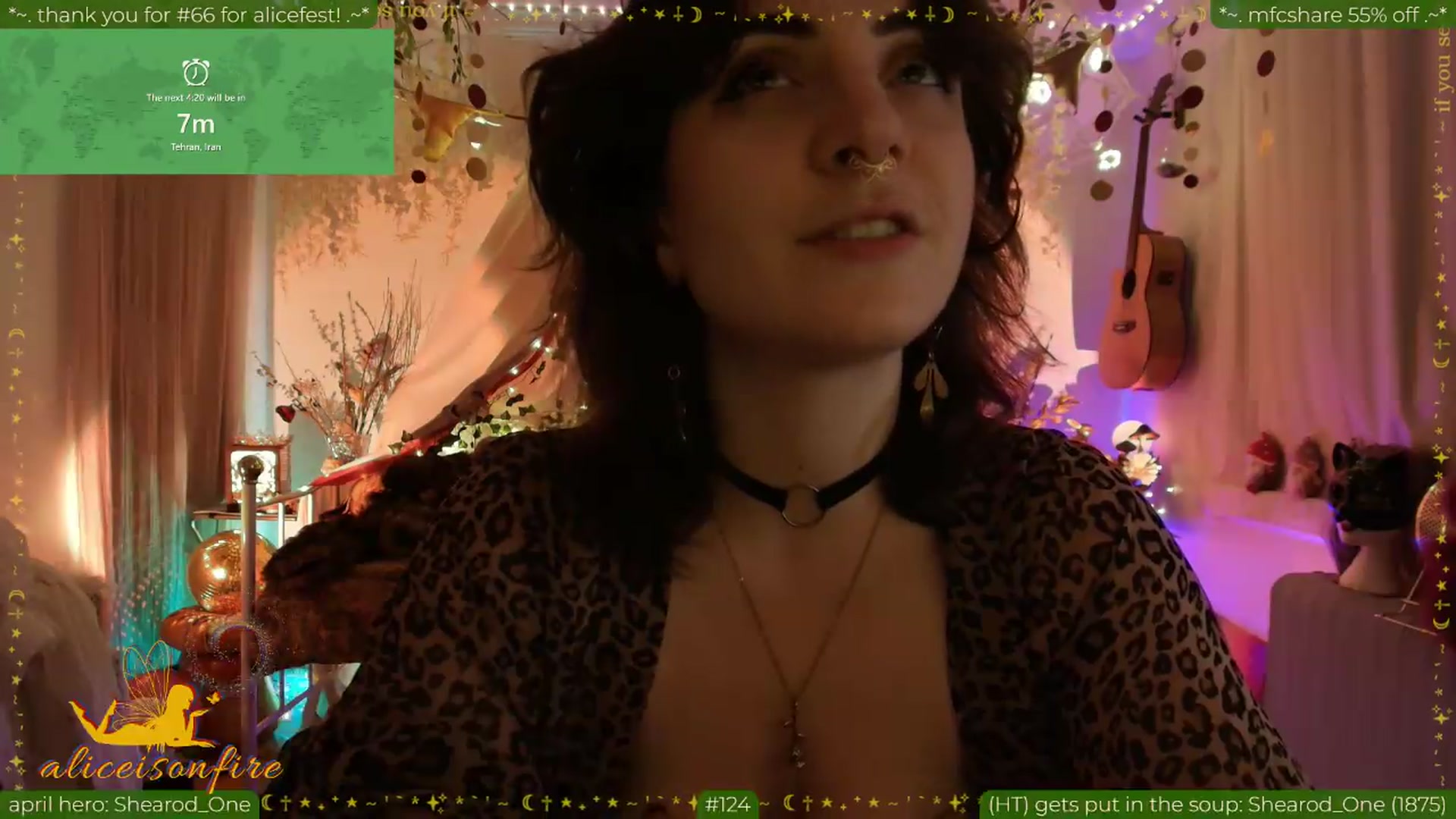 Gallery image thumbnail from aliceisonfire's myfreecams stream on, 04/24/2026, 15:00 image 9 of 20