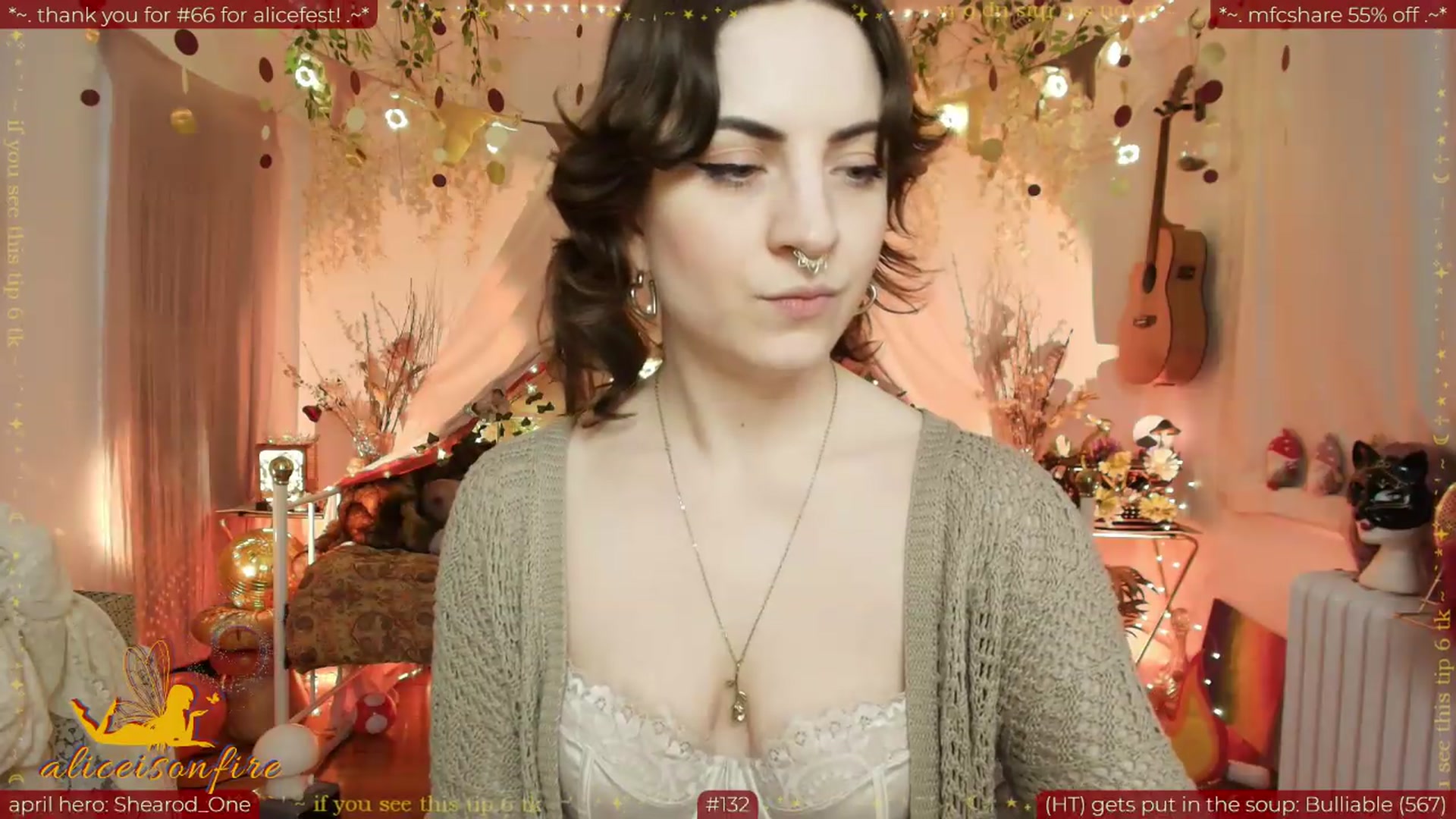Gallery image thumbnail from aliceisonfire's myfreecams stream on, 04/29/2026, 11:13 image 13 of 20