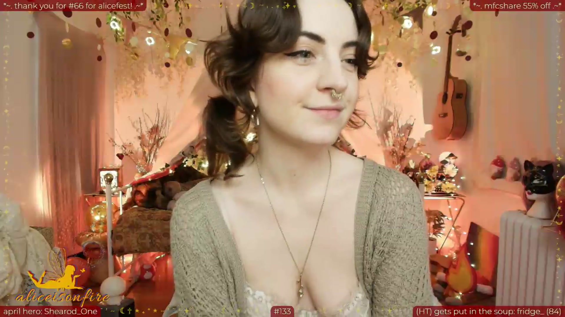 Gallery image thumbnail from aliceisonfire's myfreecams stream on, 04/29/2026, 11:13 image 4 of 20