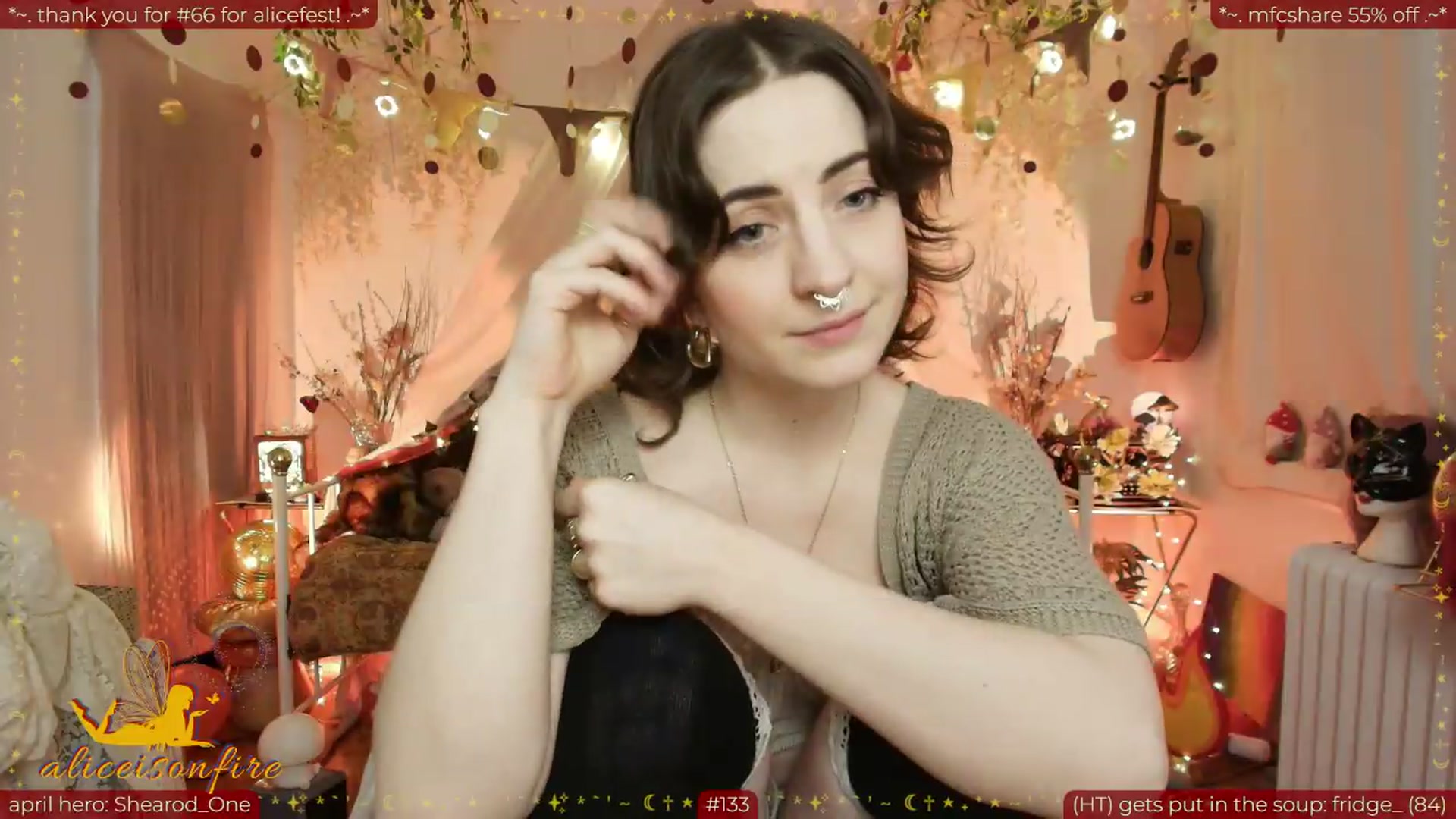 Gallery image thumbnail from aliceisonfire's myfreecams stream on, 04/29/2026, 11:13 image 5 of 20
