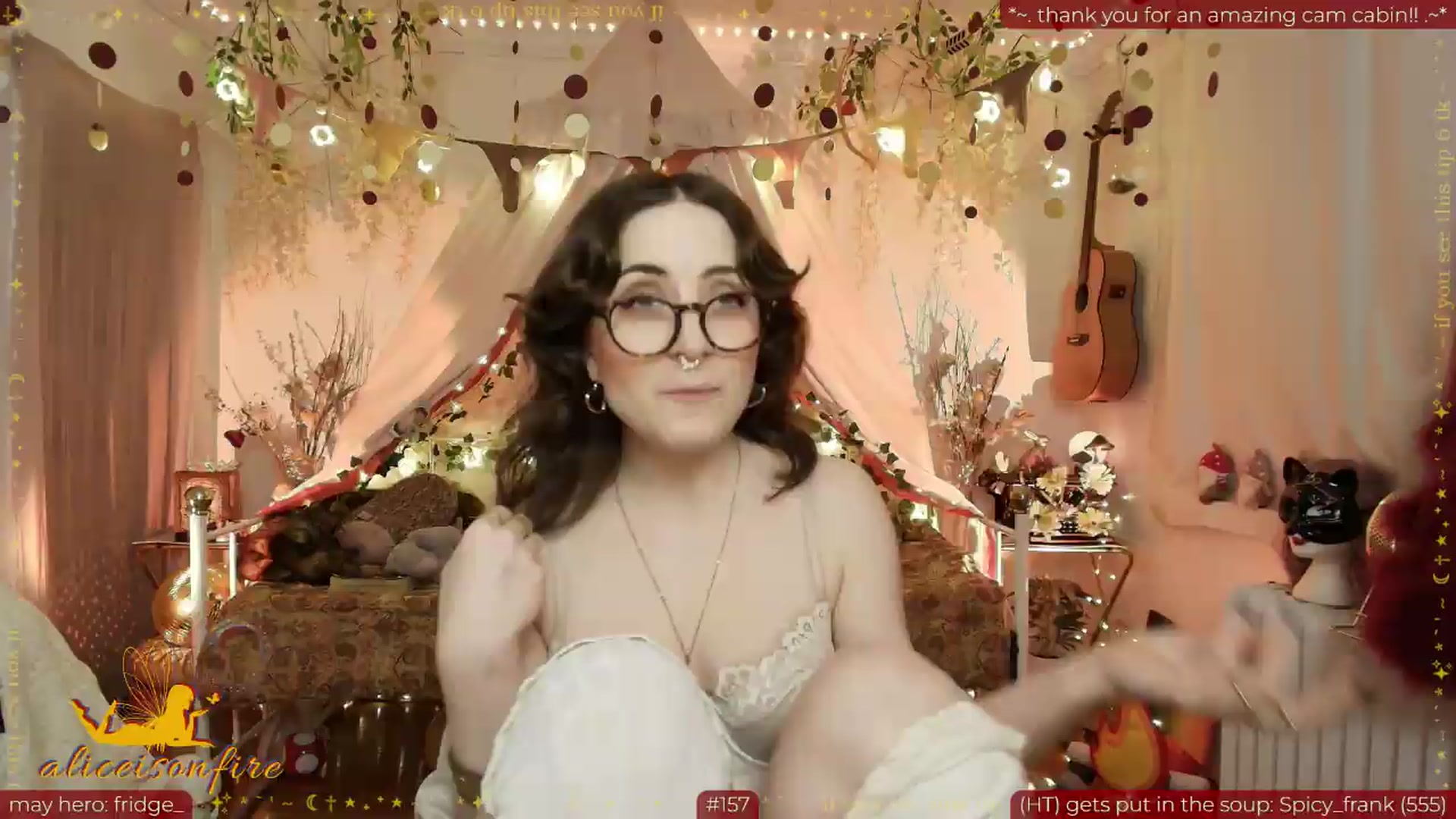 Gallery image thumbnail from aliceisonfire's myfreecams stream on, 05/11/2026, 11:11 image 7 of 20