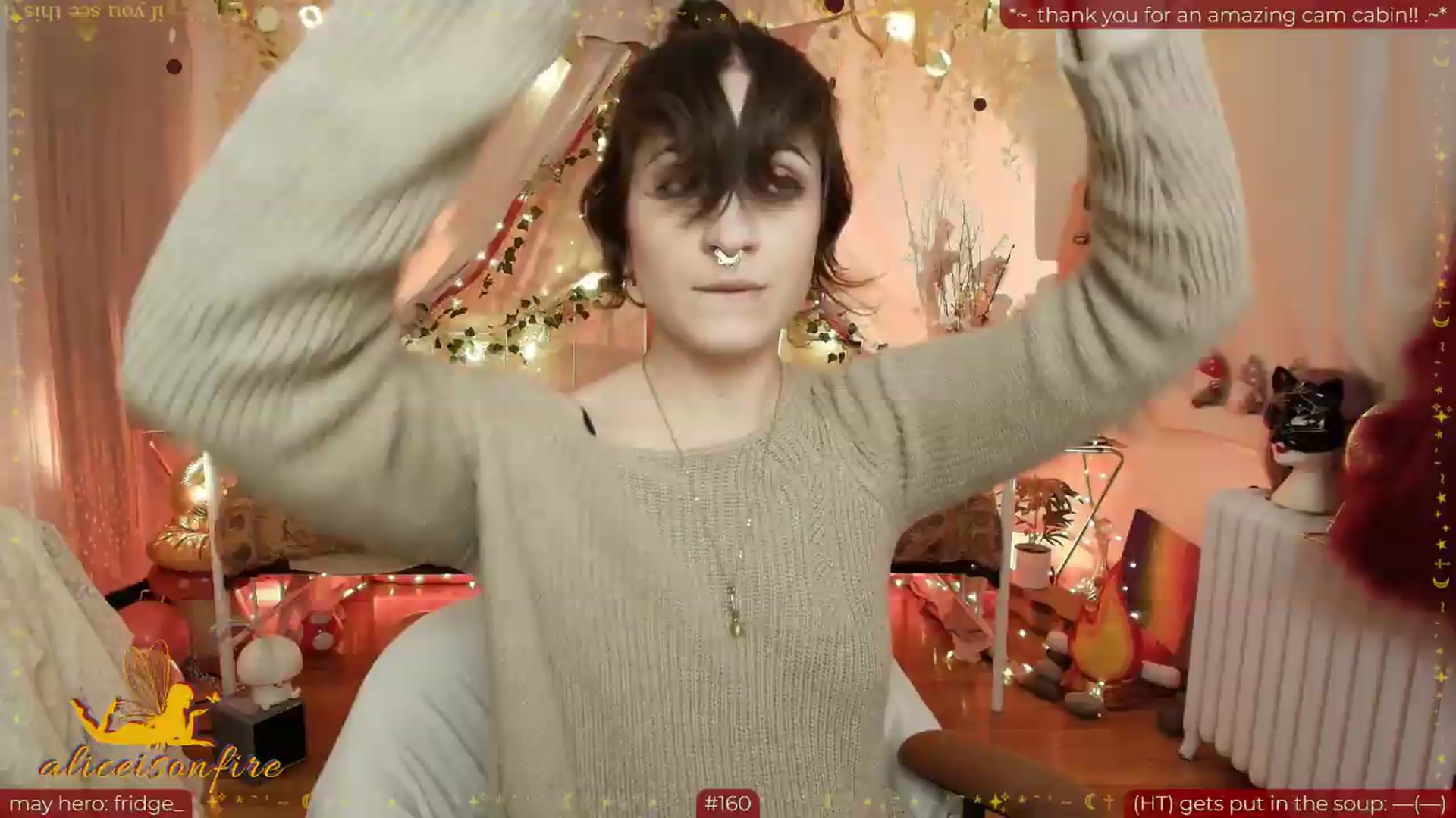 Gallery image thumbnail from aliceisonfire's myfreecams stream on, 05/12/2026, 10:28 image 2 of 20