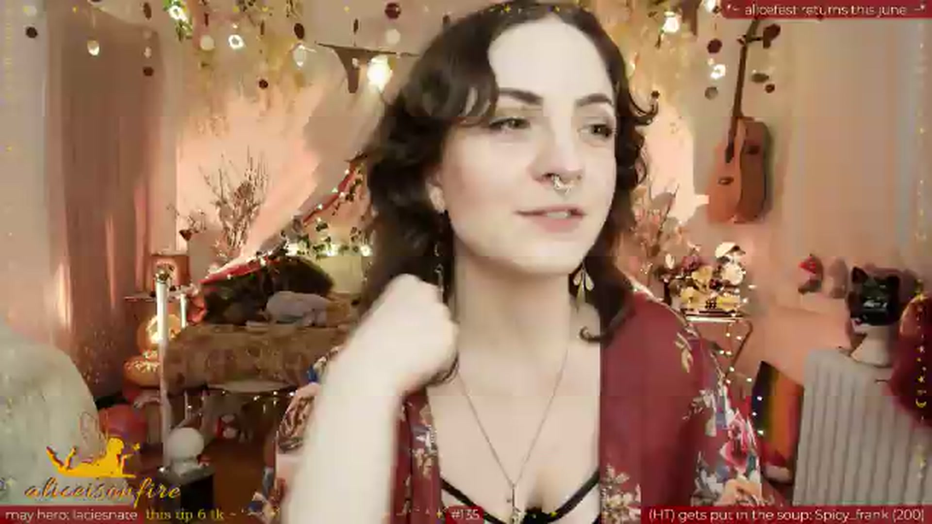 Gallery image thumbnail from aliceisonfire's myfreecams stream on, 05/15/2026, 10:37 image 7 of 20
