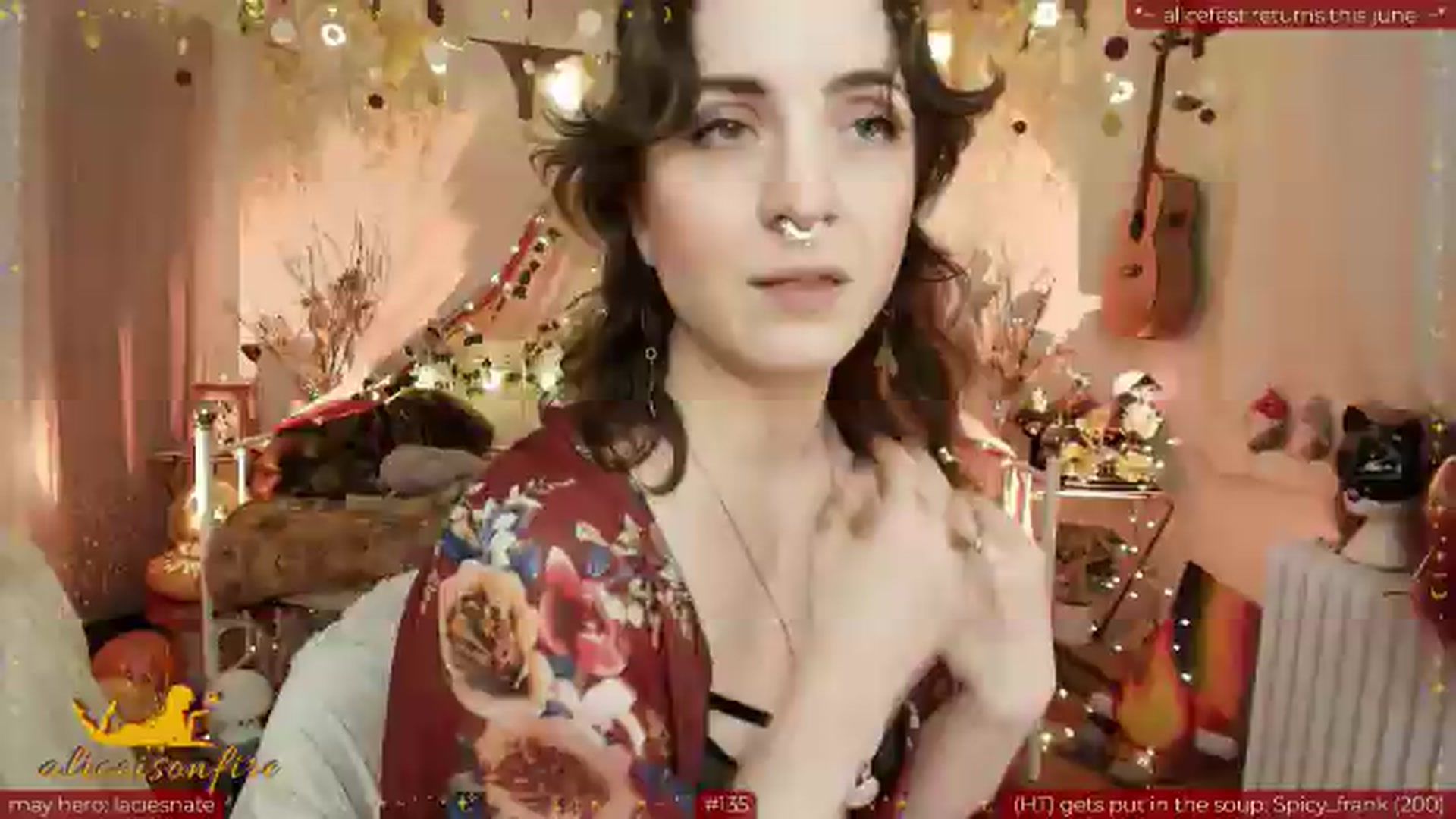 Gallery image thumbnail from aliceisonfire's myfreecams stream on, 05/15/2026, 10:37 image 12 of 20