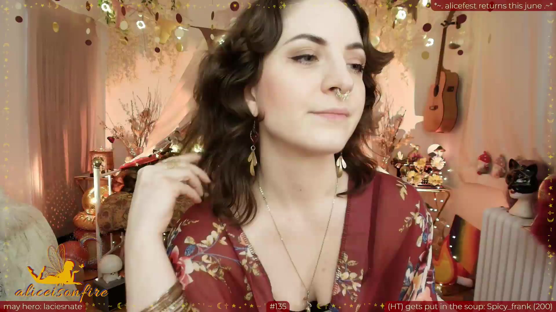 Gallery image thumbnail from aliceisonfire's myfreecams stream on, 05/15/2026, 10:37 image 4 of 20
