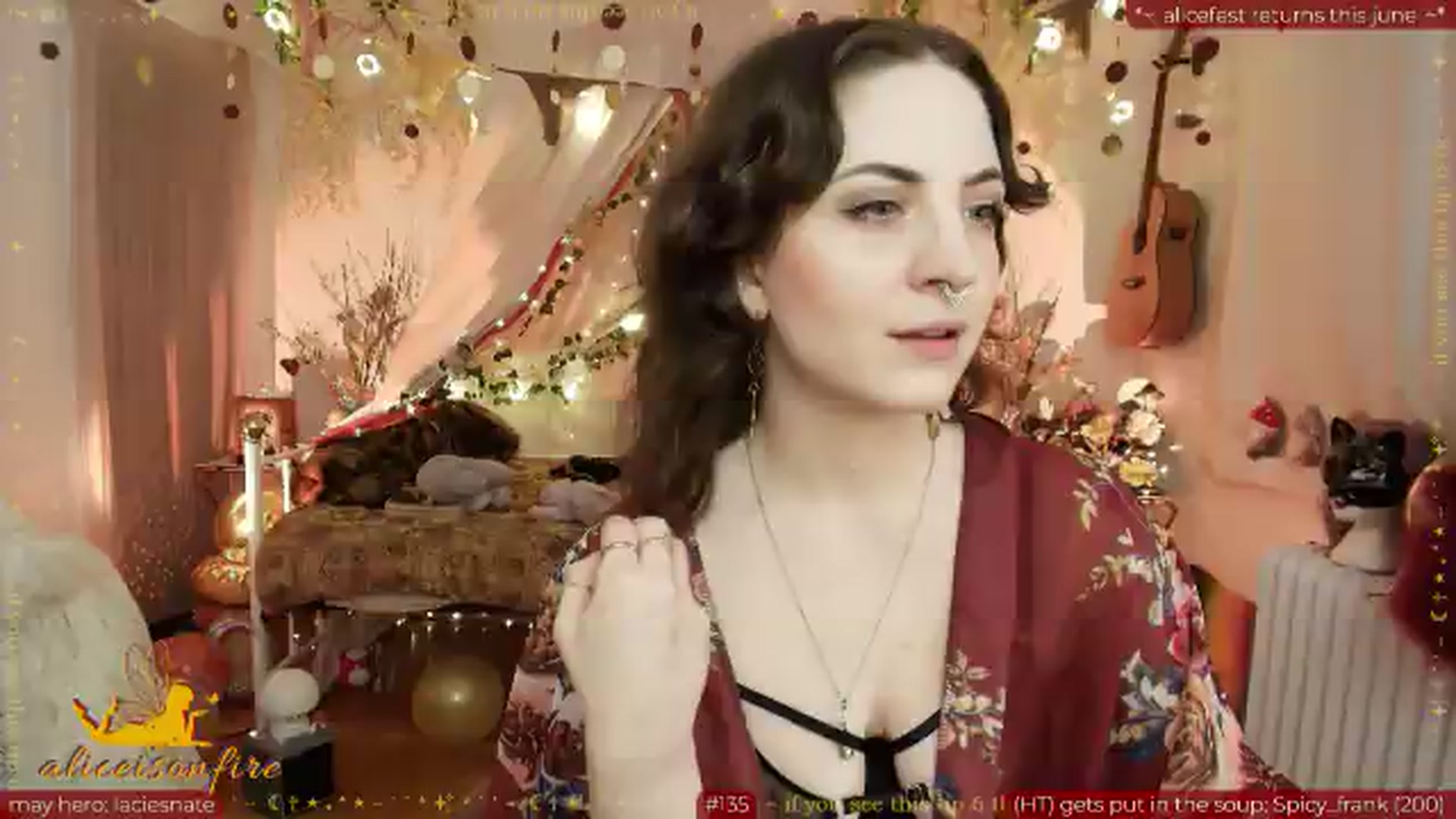 Gallery image thumbnail from aliceisonfire's myfreecams stream on, 05/15/2026, 10:37 image 6 of 20