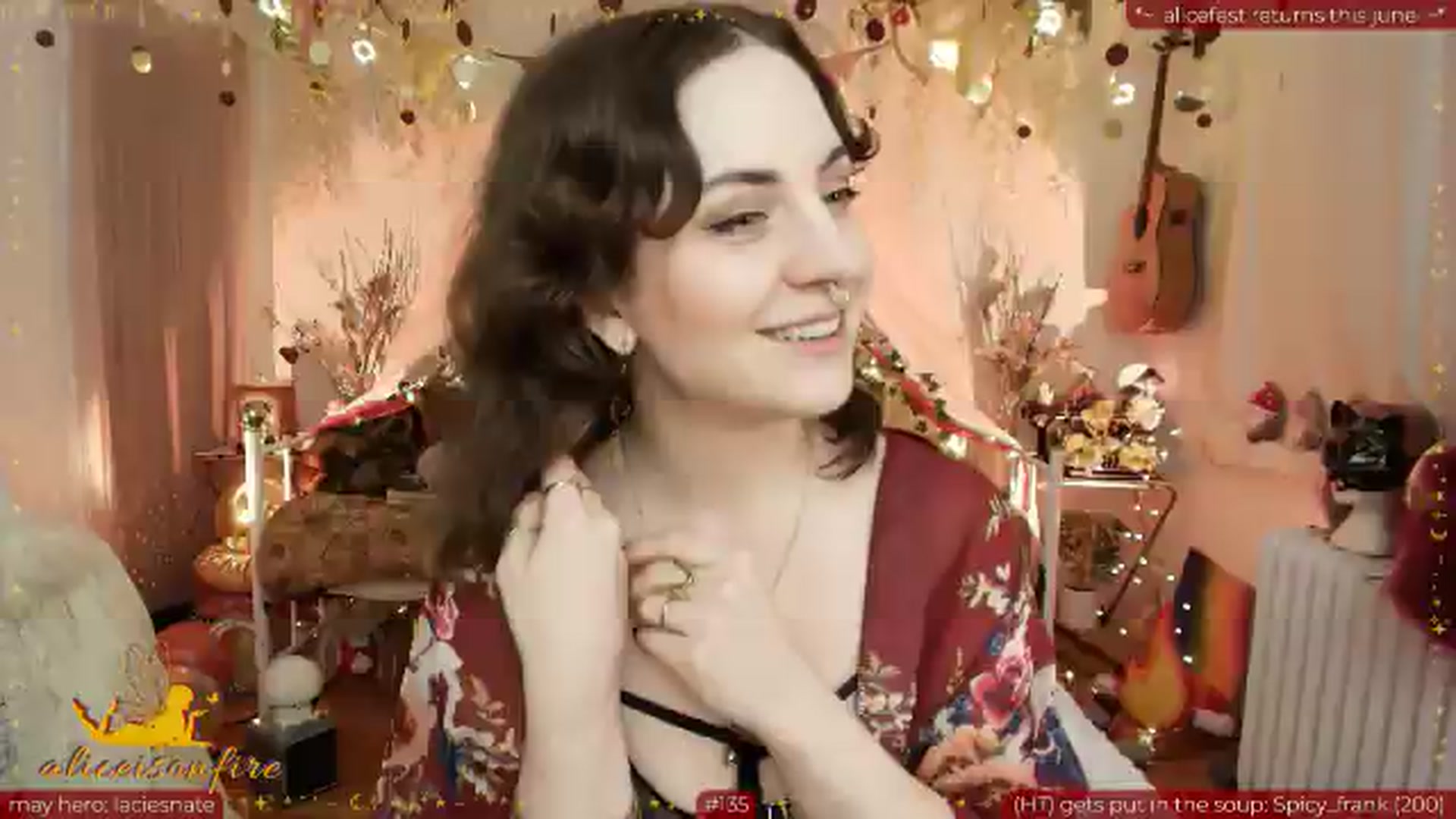 Gallery image thumbnail from aliceisonfire's myfreecams stream on, 05/15/2026, 10:37 image 9 of 20