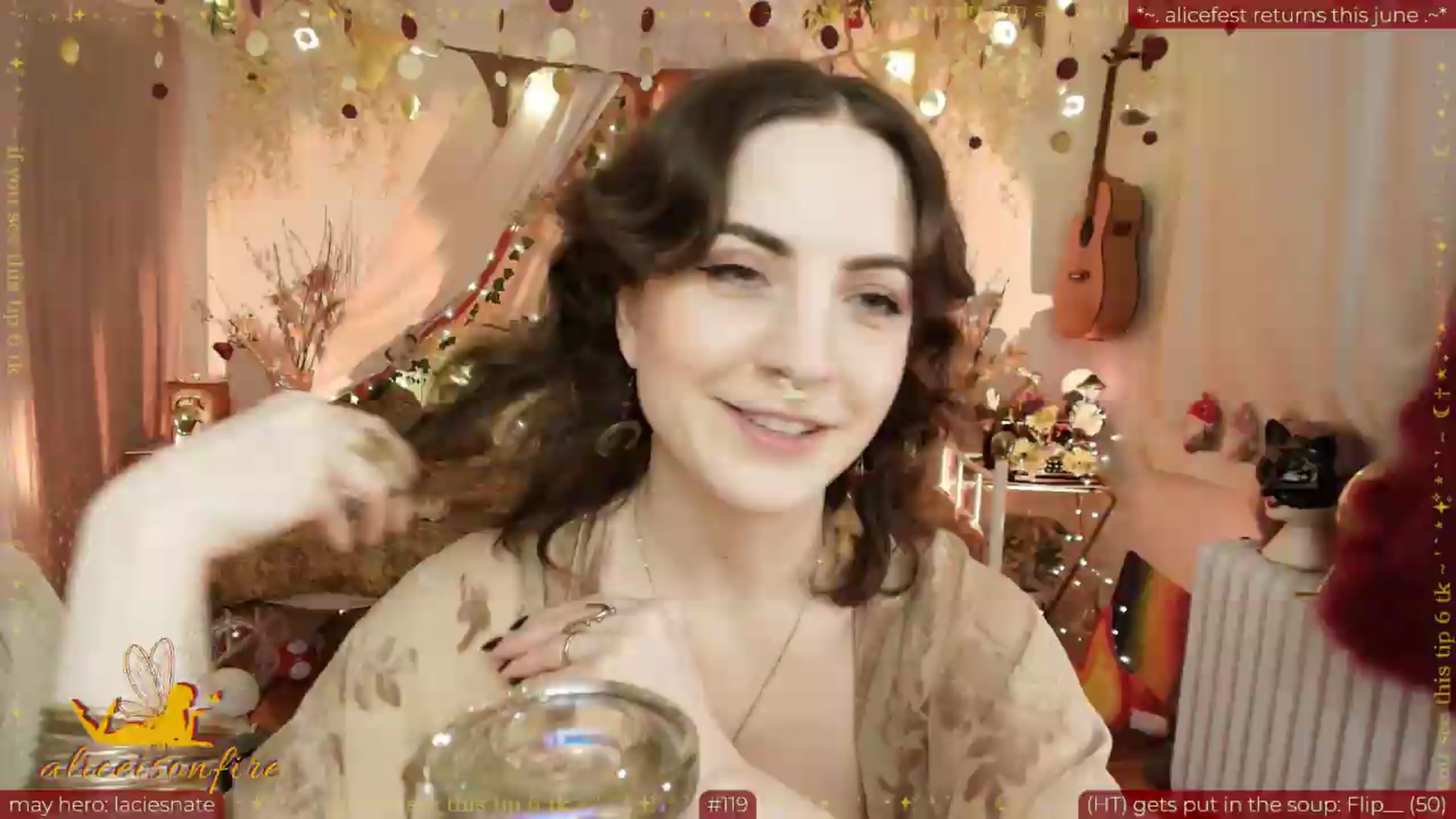Gallery image thumbnail from aliceisonfire's myfreecams stream on, 05/16/2026, 10:01 image 4 of 20