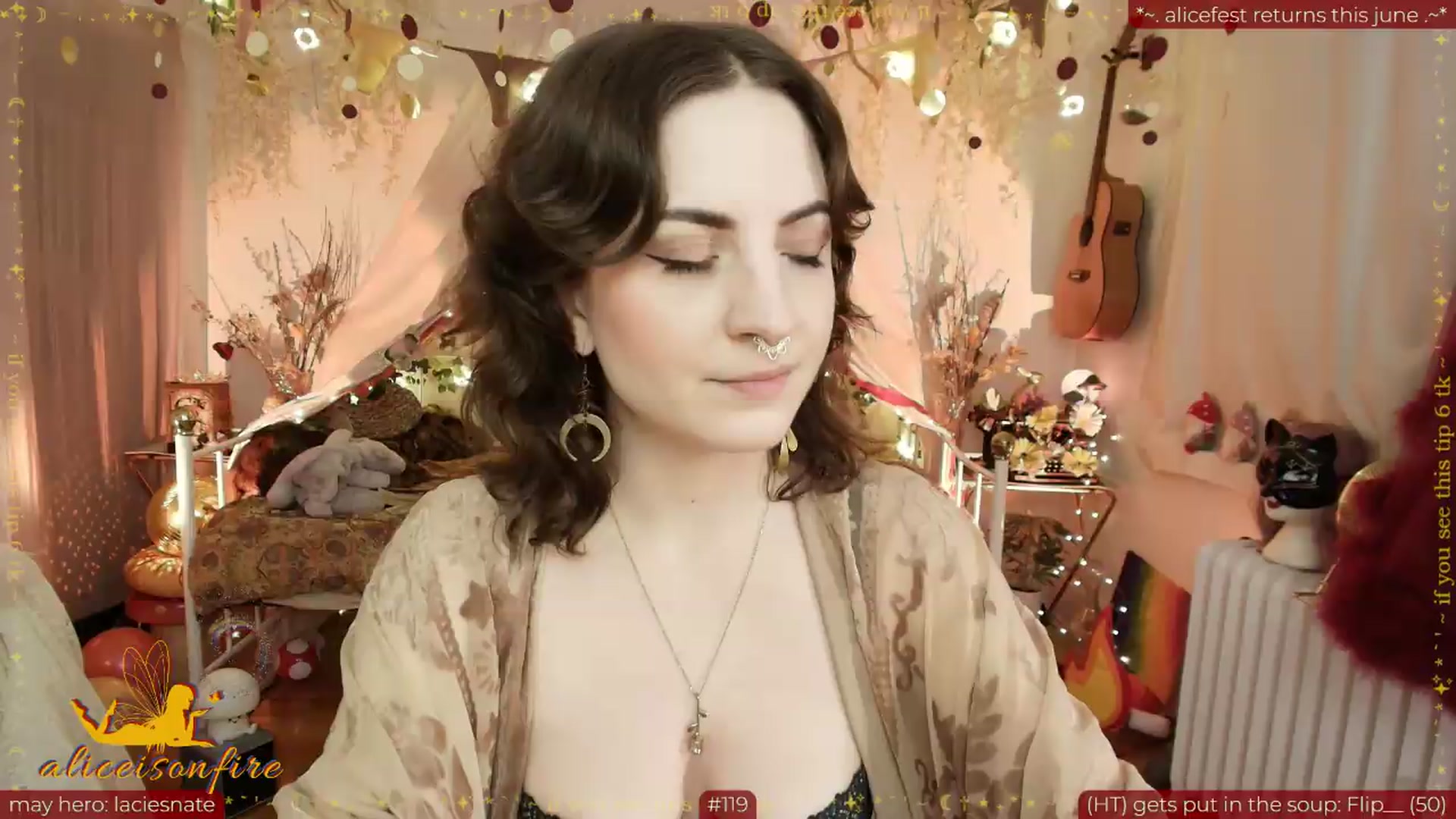 Gallery image thumbnail from aliceisonfire's myfreecams stream on, 05/16/2026, 10:01 image 3 of 20