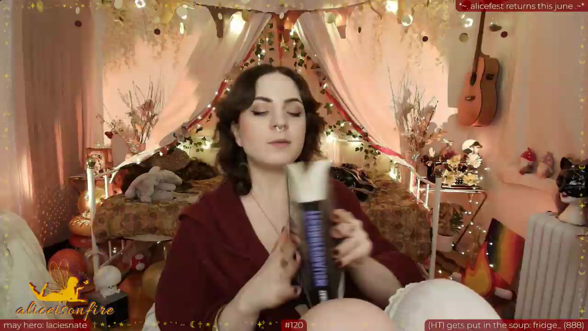Gallery image thumbnail from aliceisonfire's myfreecams stream on, 05/16/2026, 13:40 image 14 of 20