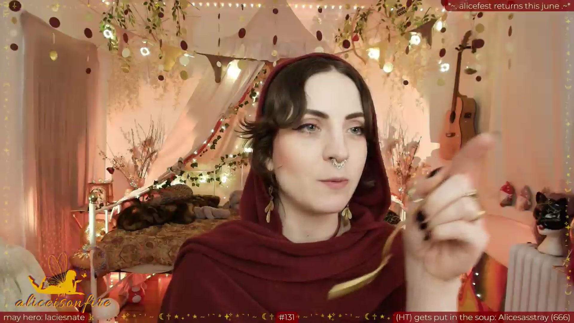 Gallery image thumbnail from aliceisonfire's myfreecams stream on, 05/19/2026, 09:47 image 13 of 20