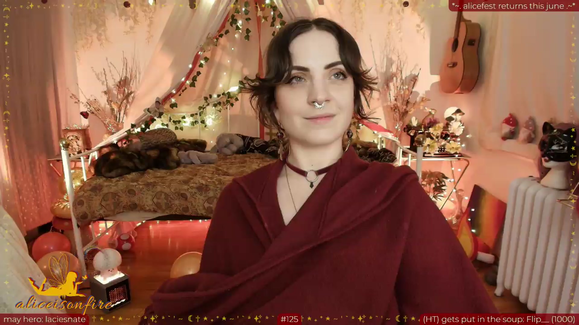 Gallery image thumbnail from aliceisonfire's myfreecams stream on, 05/19/2026, 10:48 image 15 of 20