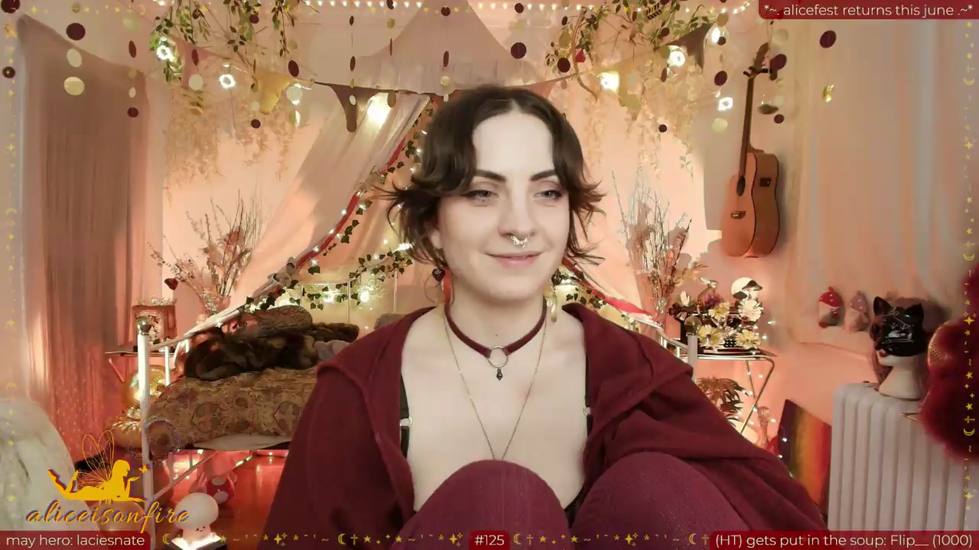Gallery image thumbnail from aliceisonfire's myfreecams stream on, 05/19/2026, 10:48 image 11 of 20