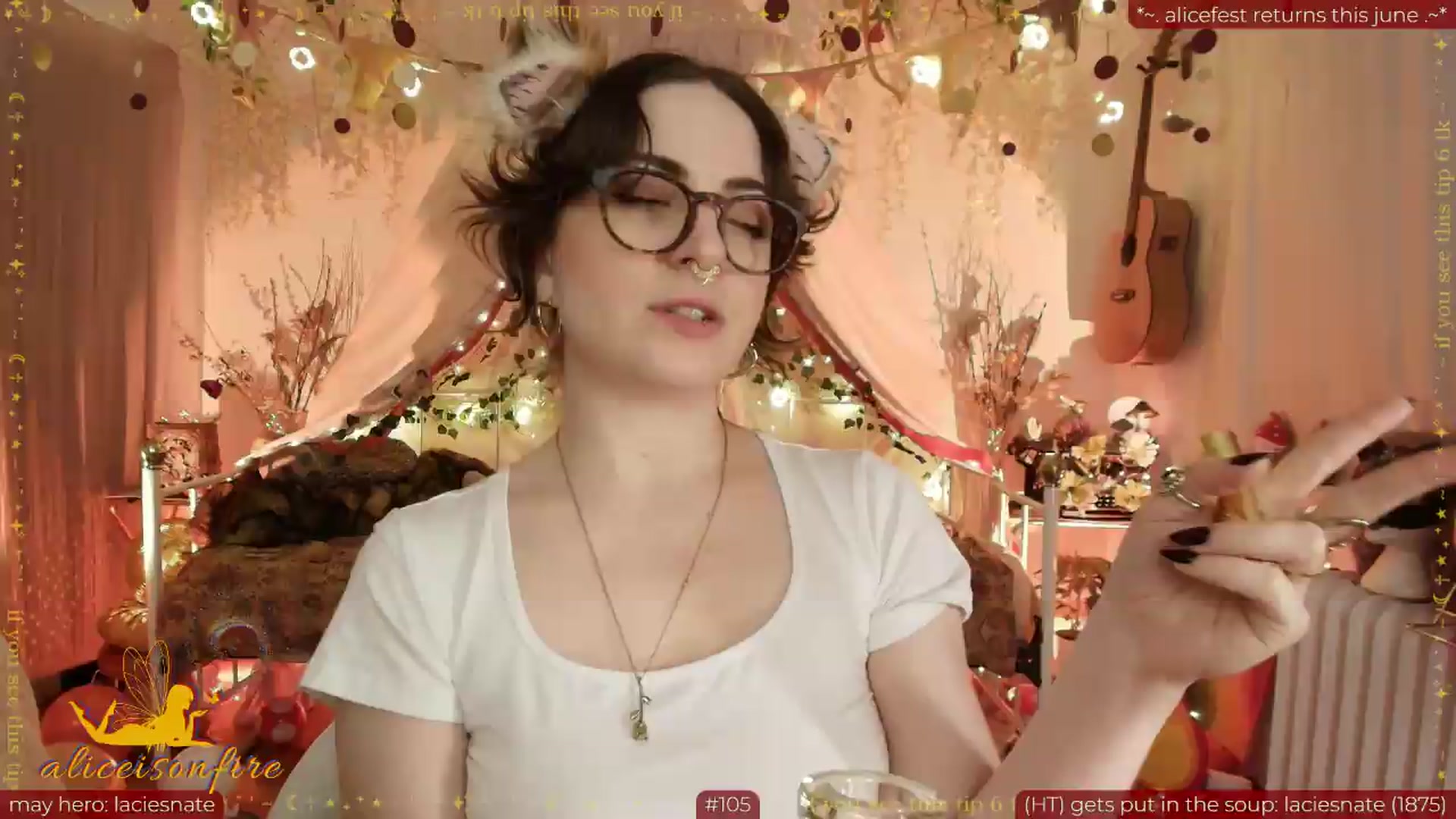 Gallery image thumbnail from aliceisonfire's myfreecams stream on, 05/21/2026, 10:05 image 18 of 20