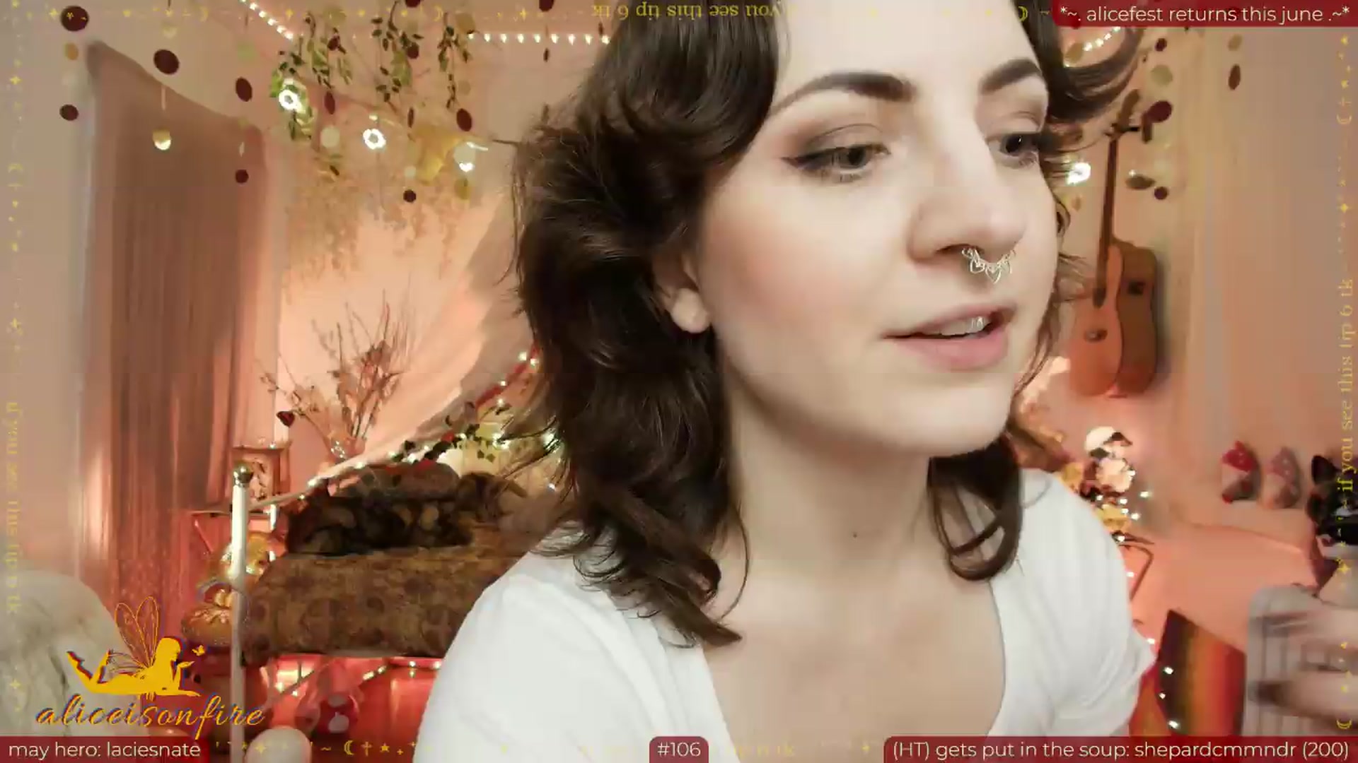 Gallery image thumbnail from aliceisonfire's myfreecams stream on, 05/21/2026, 10:05 image 2 of 20