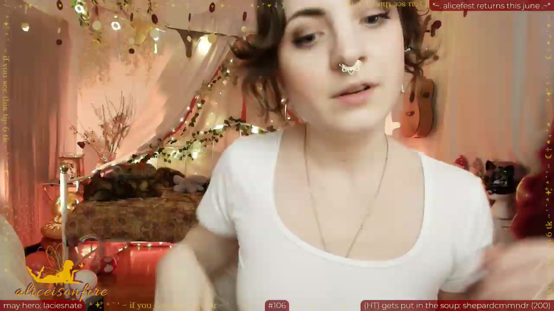 Gallery image thumbnail from aliceisonfire's myfreecams stream on, 05/21/2026, 10:05 image 5 of 20