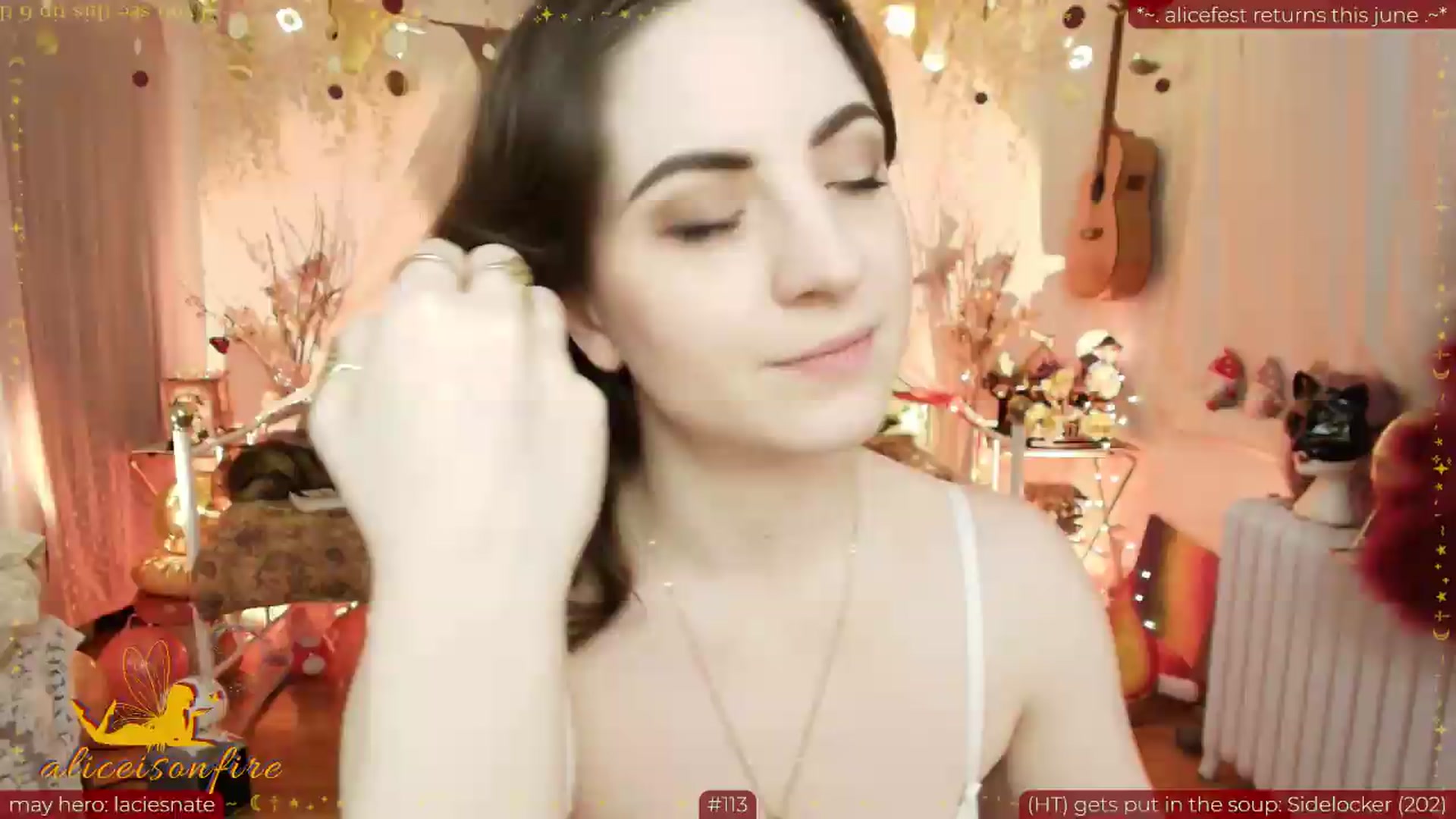Gallery image thumbnail from aliceisonfire's myfreecams stream on, 05/27/2026, 09:55 image 2 of 20