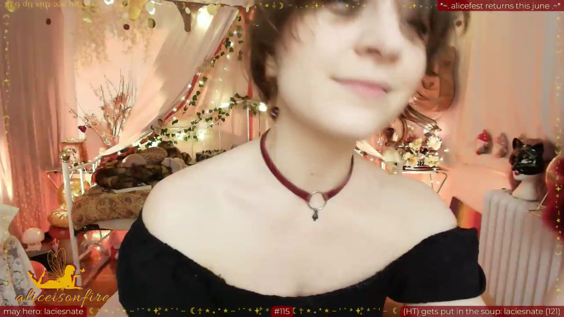 Gallery image thumbnail from aliceisonfire's myfreecams stream on, 05/29/2026, 10:15 image 4 of 20