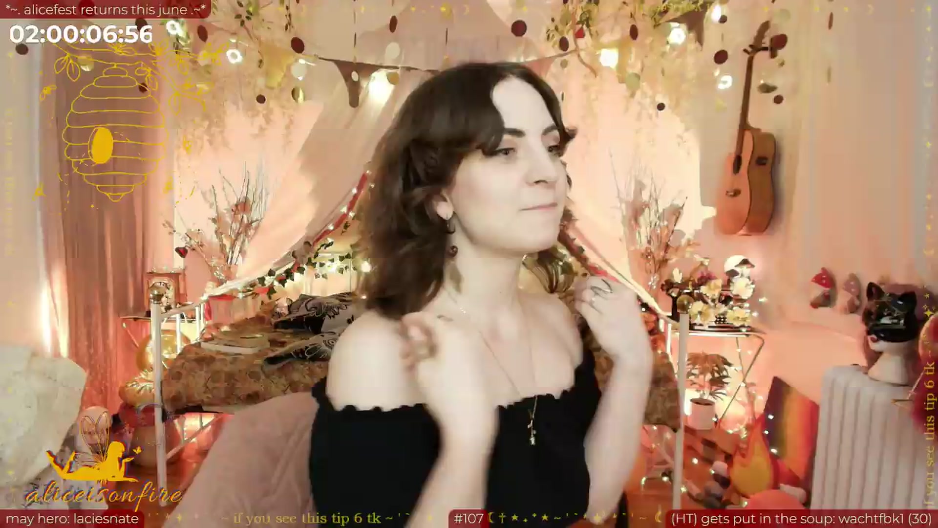 Gallery image thumbnail from aliceisonfire's myfreecams stream on, 05/30/2026, 07:00 image 13 of 20