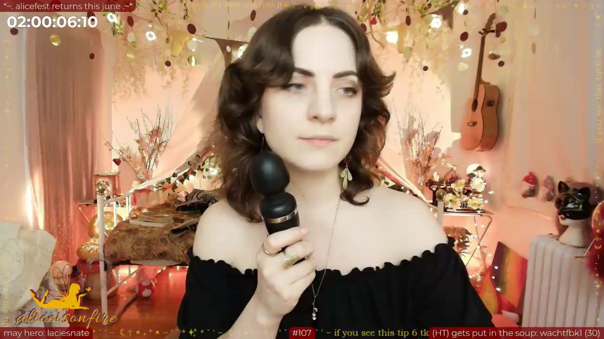 Gallery image thumbnail from aliceisonfire's myfreecams stream on, 05/30/2026, 07:00 image 14 of 20