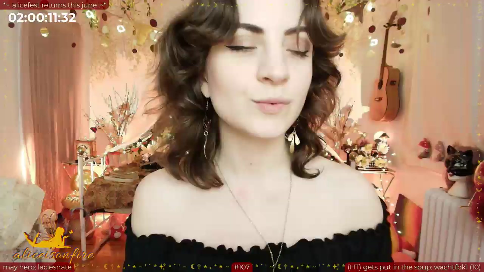 Gallery image thumbnail from aliceisonfire's myfreecams stream on, 05/30/2026, 07:00 image 7 of 20