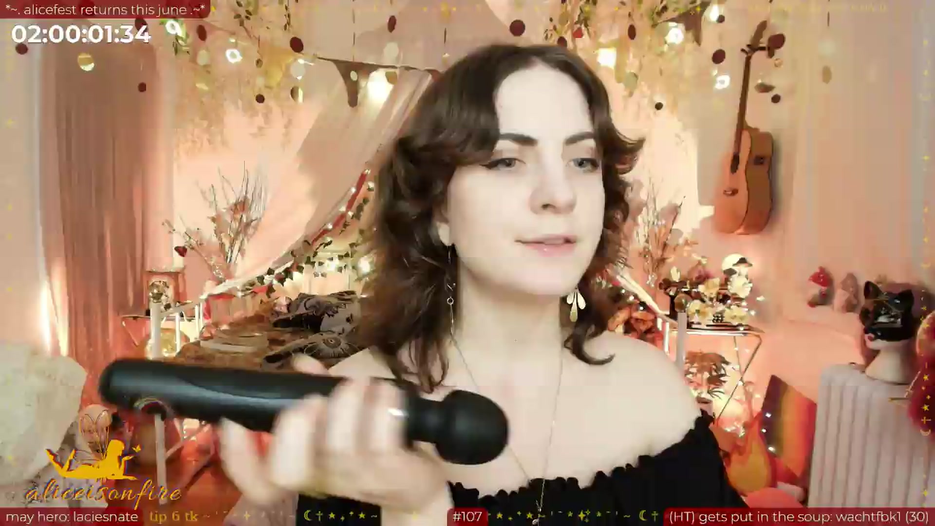 Gallery image thumbnail from aliceisonfire's myfreecams stream on, 05/30/2026, 07:00 image 20 of 20
