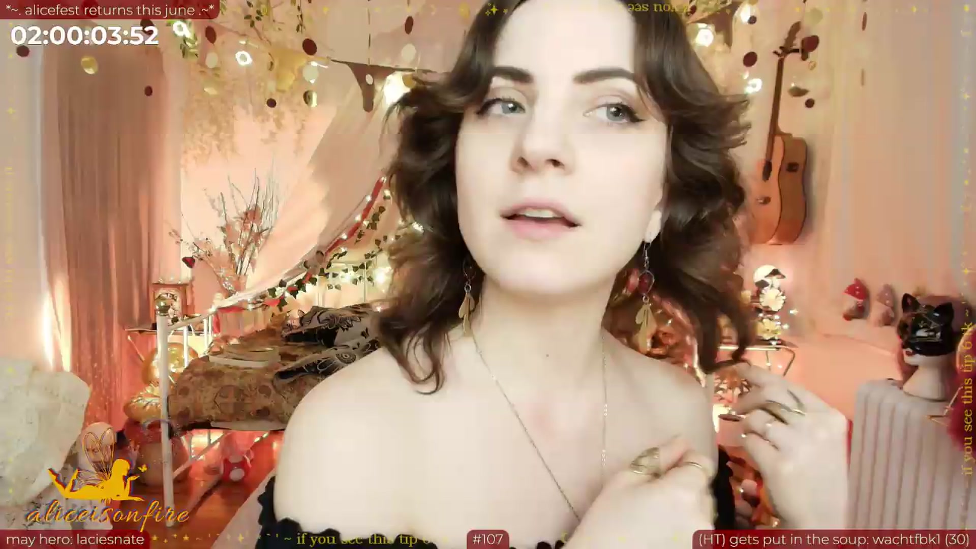 Gallery image thumbnail from aliceisonfire's myfreecams stream on, 05/30/2026, 07:00 image 17 of 20