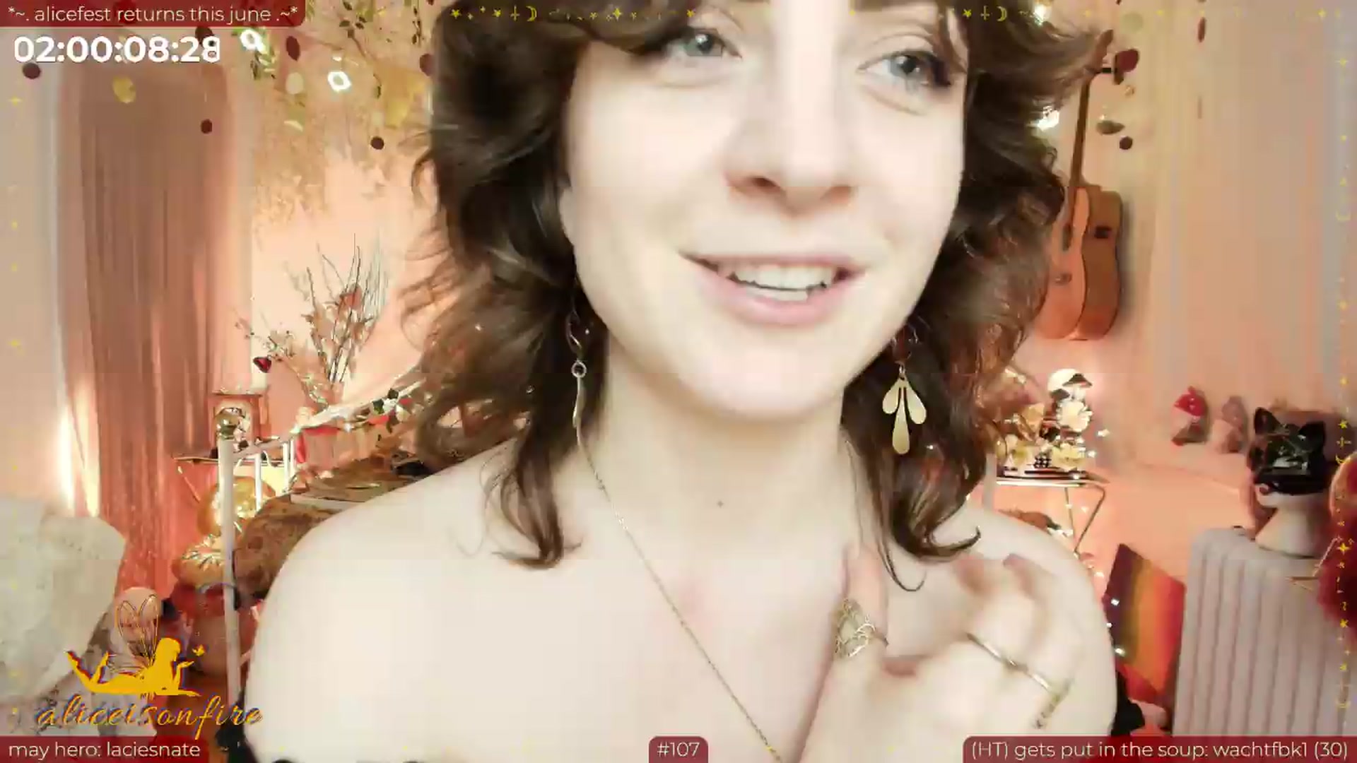 Gallery image thumbnail from aliceisonfire's myfreecams stream on, 05/30/2026, 07:00 image 11 of 20