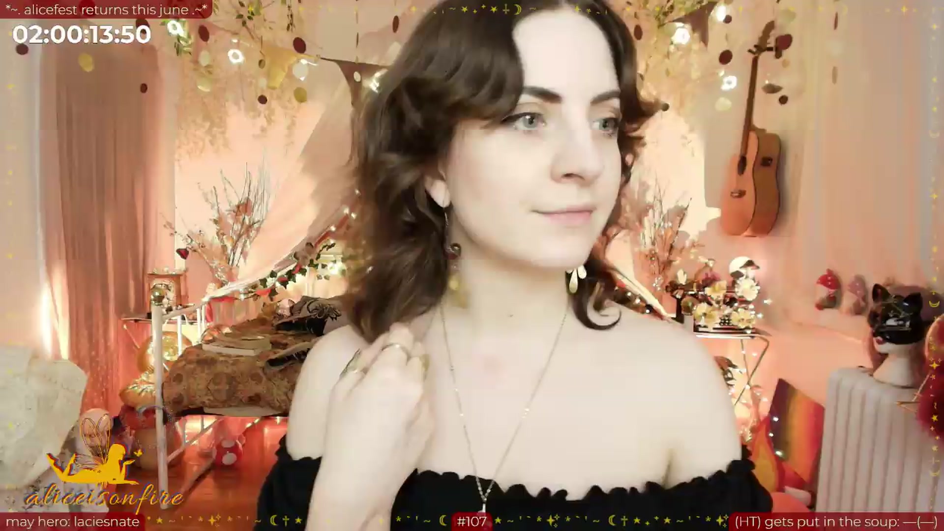Gallery image thumbnail from aliceisonfire's myfreecams stream on, 05/30/2026, 07:00 image 4 of 20