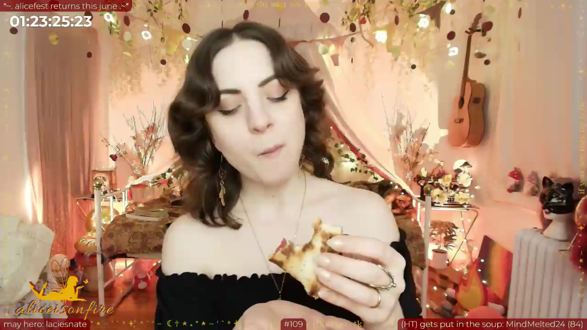 Gallery image thumbnail from aliceisonfire's myfreecams stream on, 05/30/2026, 07:53 image 14 of 20