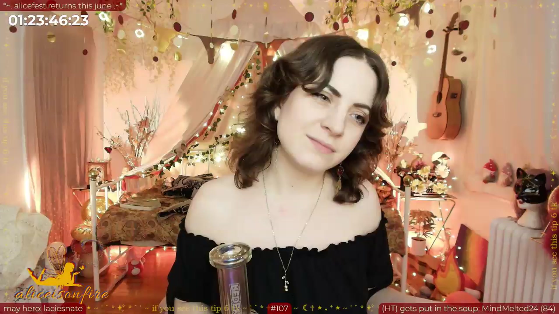 Gallery image thumbnail from aliceisonfire's myfreecams stream on, 05/30/2026, 07:53 image 5 of 20