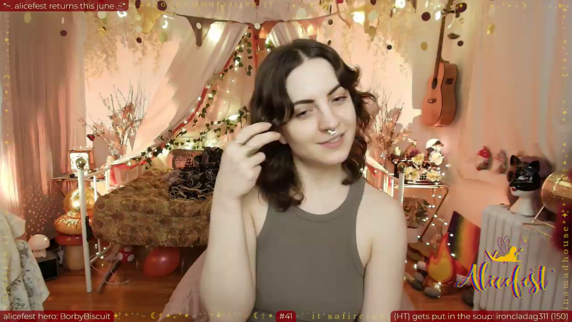 Gallery image thumbnail from aliceisonfire's myfreecams stream on, 06/04/2026, 11:58 image 1 of 20