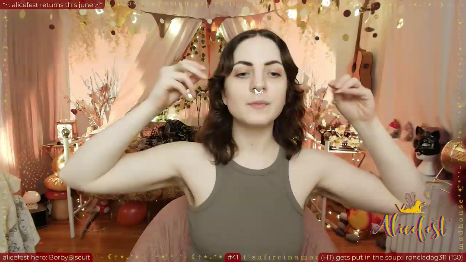 Gallery image thumbnail from aliceisonfire's myfreecams stream on, 06/04/2026, 11:58 image 4 of 20