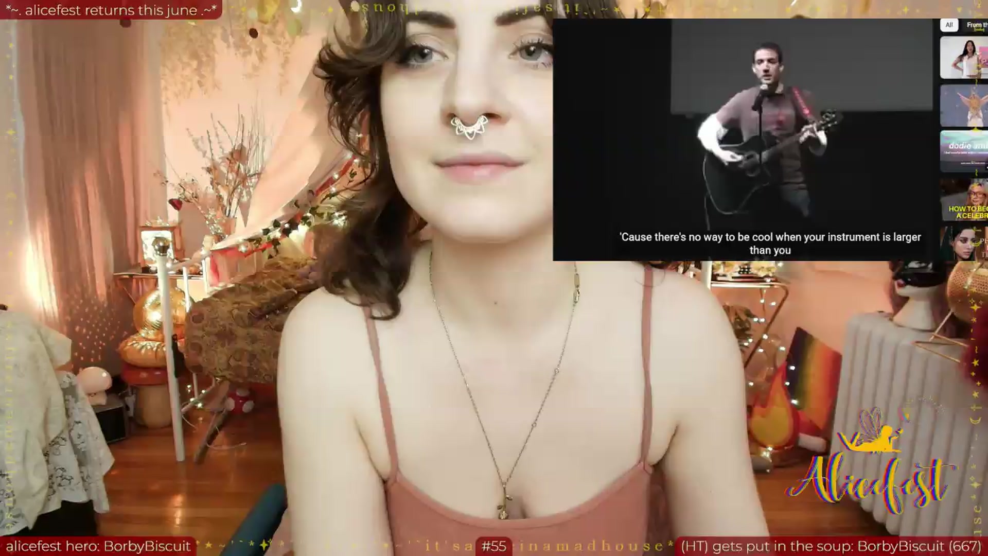 Gallery image thumbnail from aliceisonfire's myfreecams stream on, 06/05/2026, 10:37 image 13 of 20