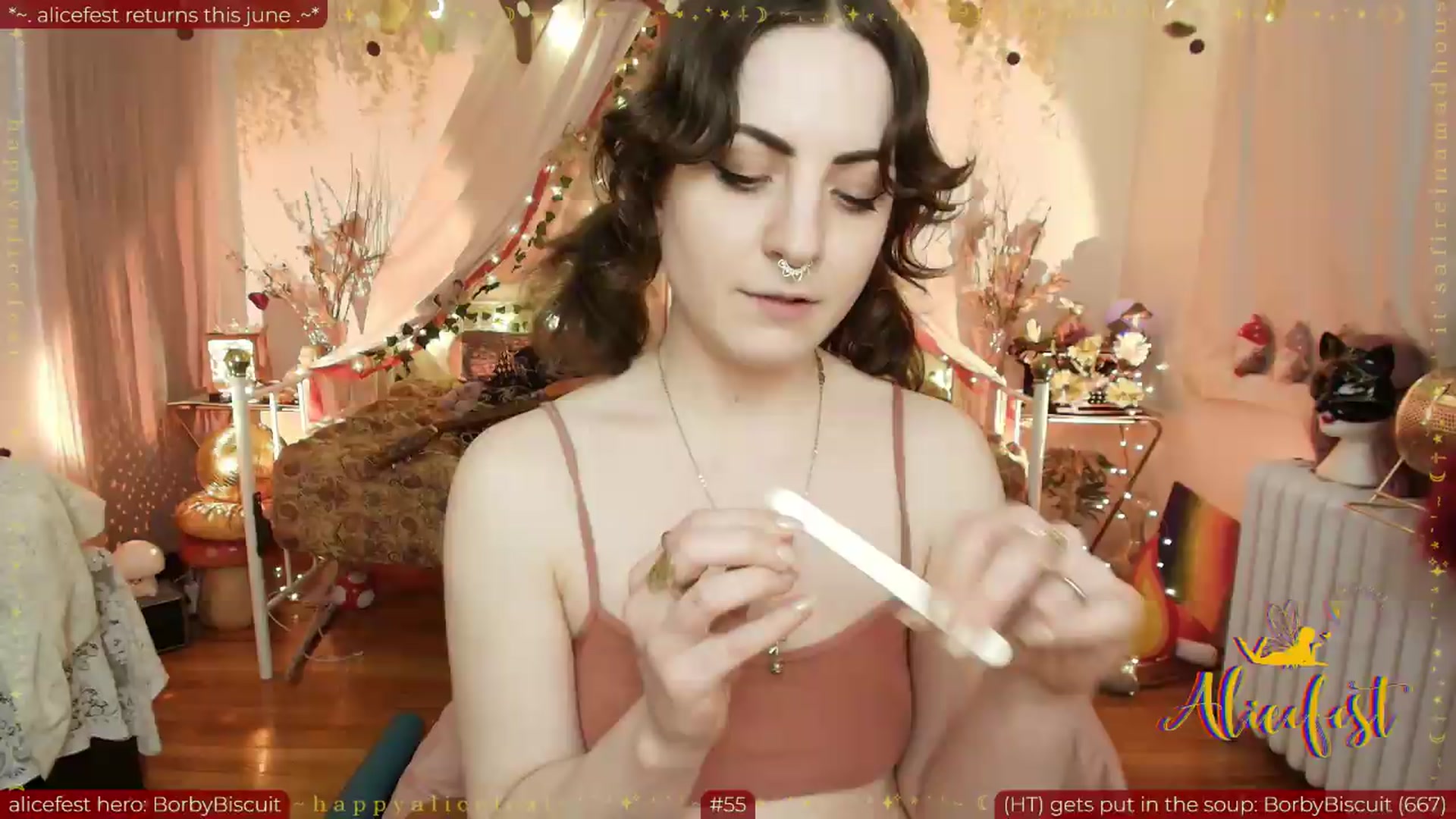 Gallery image thumbnail from aliceisonfire's myfreecams stream on, 06/05/2026, 10:37 image 12 of 20