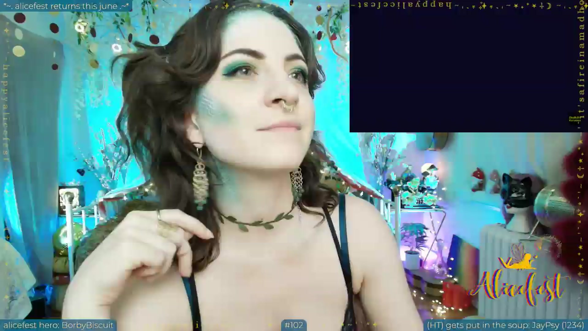Gallery image thumbnail from aliceisonfire's myfreecams stream on, 06/09/2026, 09:02 image 12 of 20
