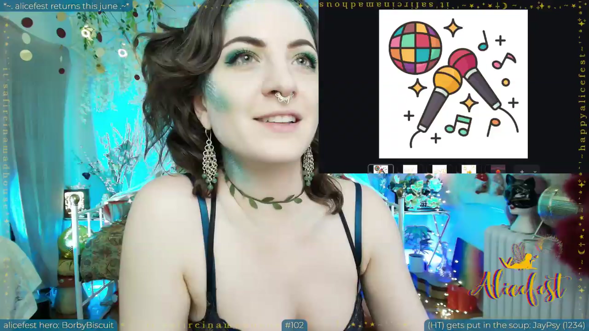 Gallery image thumbnail from aliceisonfire's myfreecams stream on, 06/09/2026, 09:02 image 10 of 20