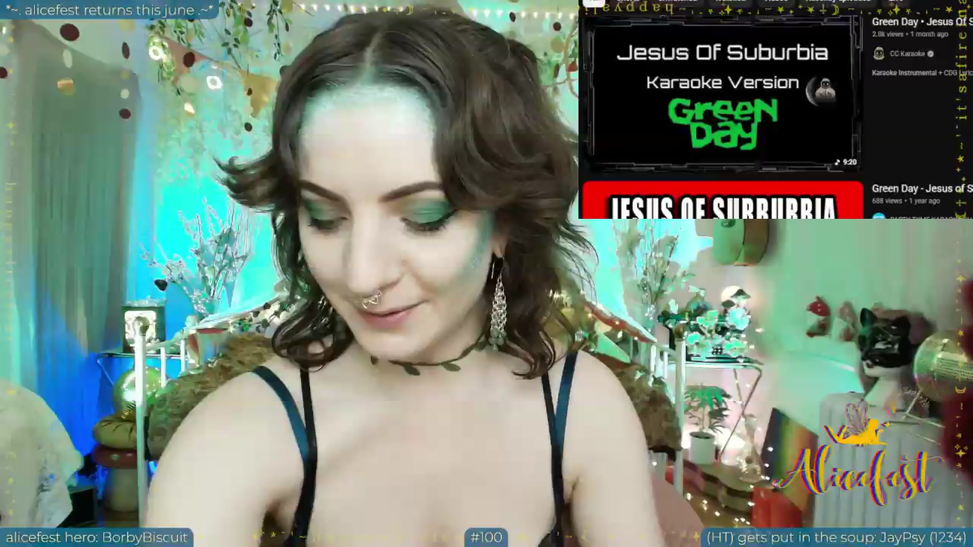 Gallery image thumbnail from aliceisonfire's myfreecams stream on, 06/09/2026, 12:15 image 4 of 20